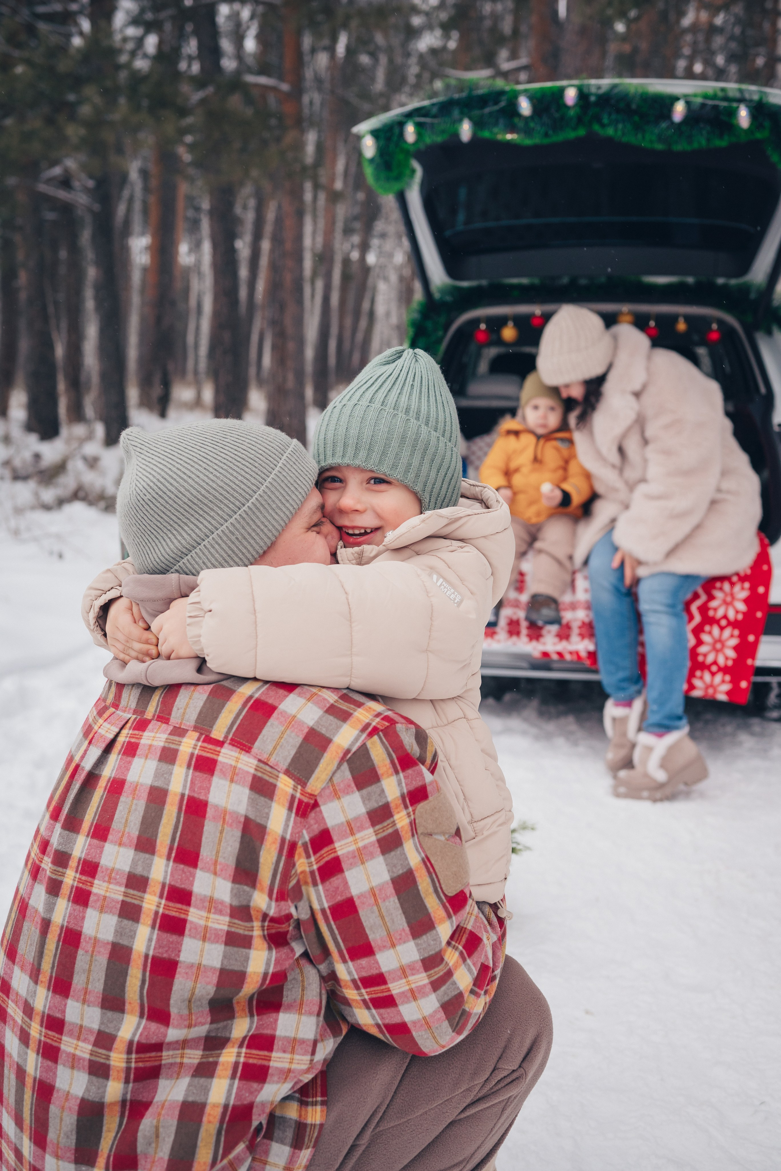 Кирилл & Алина с детьми. Семейный и детский фотограф в Екатеринбурге Валерия Нагибина