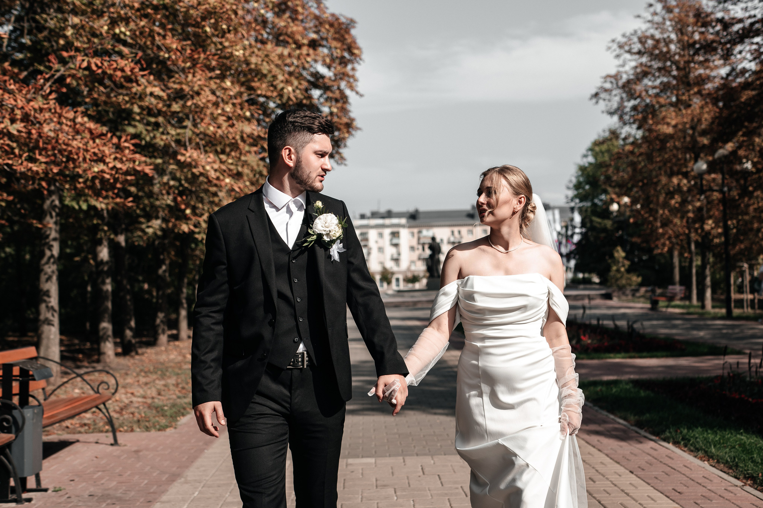 Даниил и Валерия. Черная утка. Полный день. Фотограф Екатерина Бочарникова