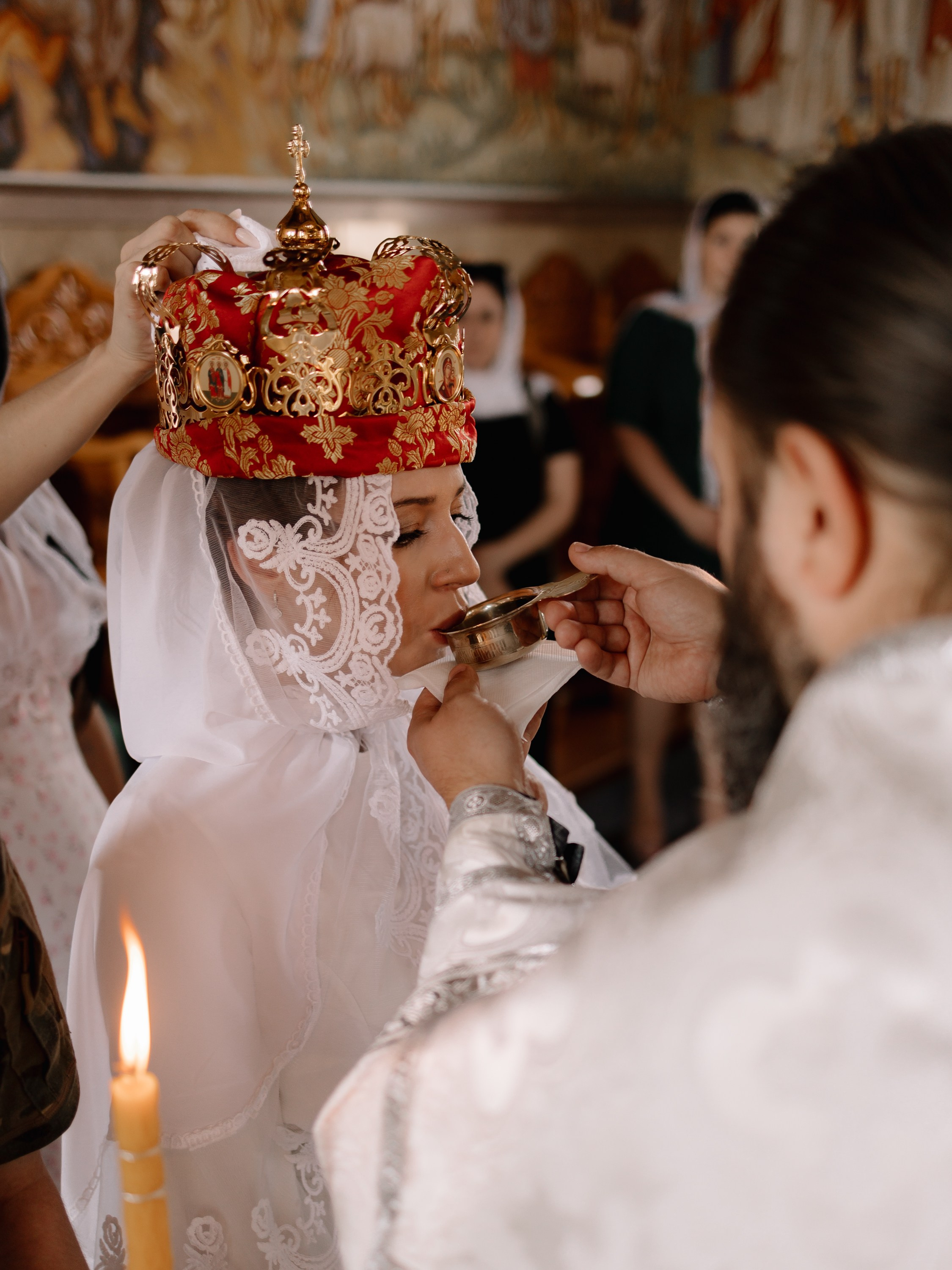Таинство Венчания Олега и Ольги. Семейный фотограф в Краснодаре Храмова Анна