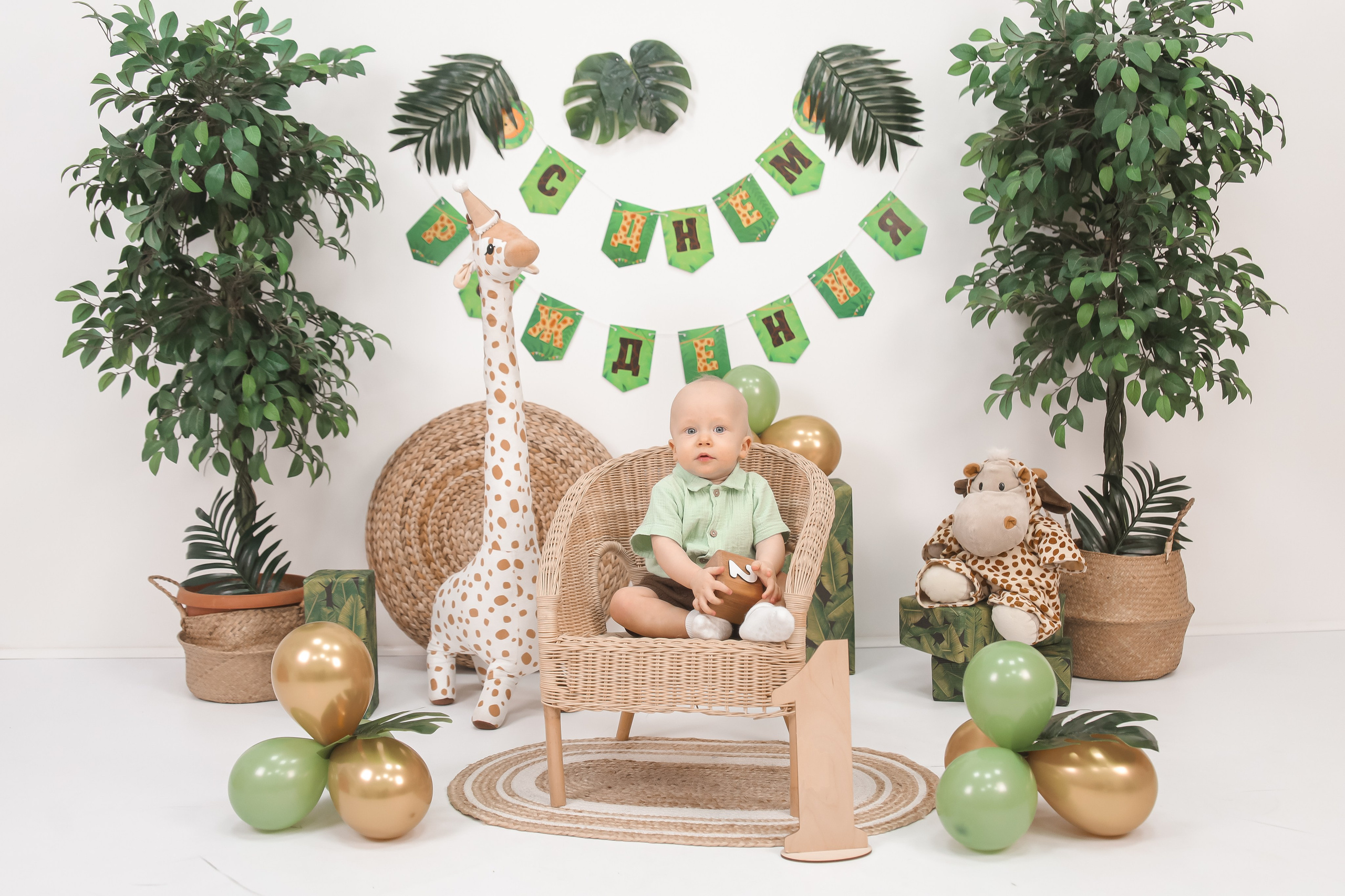 1й Годик Кости. Детский и Семейный фотограф в Санкт-Петербурге. Детская Фотостудия «FAMILY STORY»