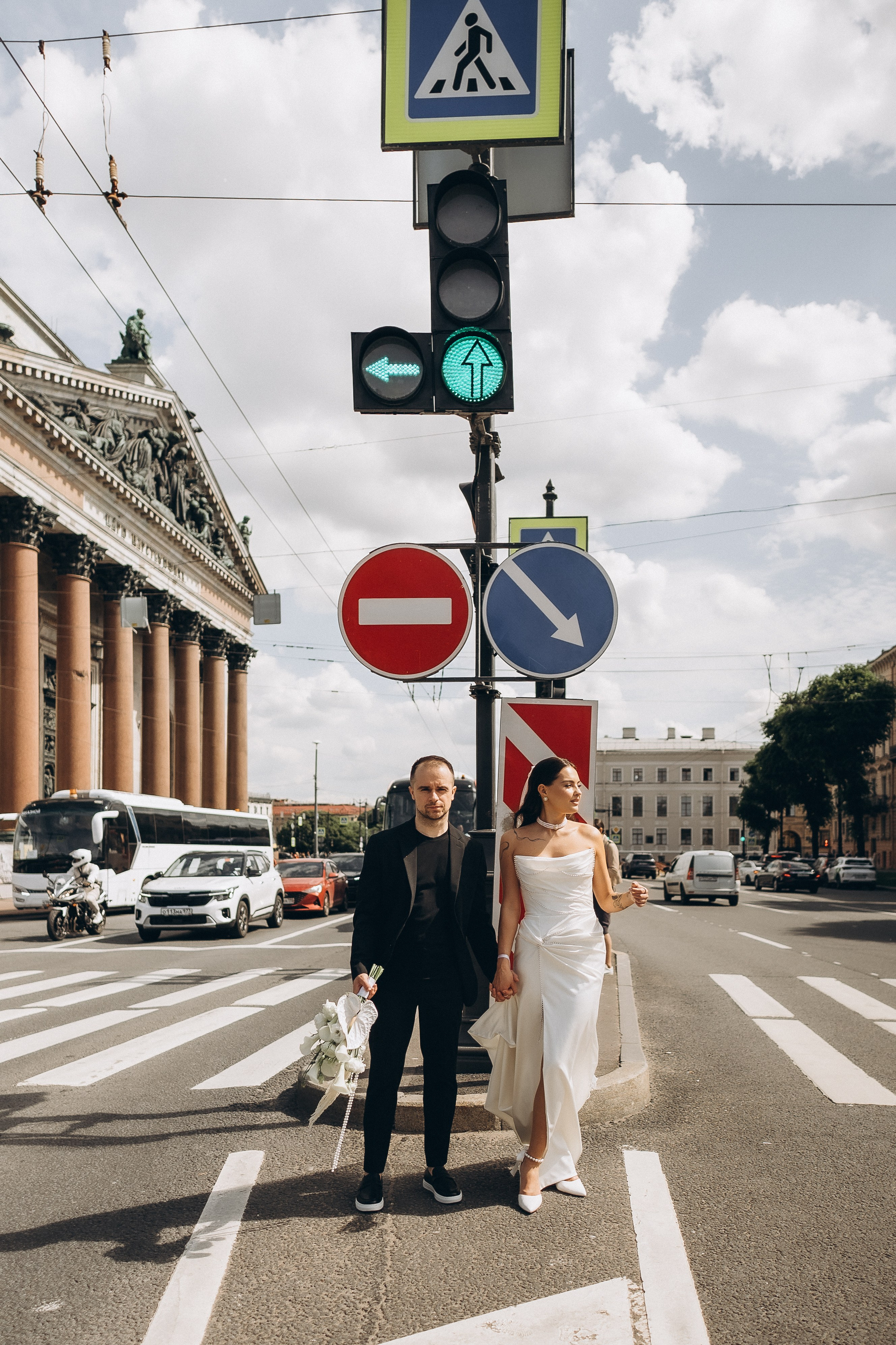 Свадебная Фотопрогулка Исаакиевский. Фотограф ПИТЕР СПБ Надежда Баранова