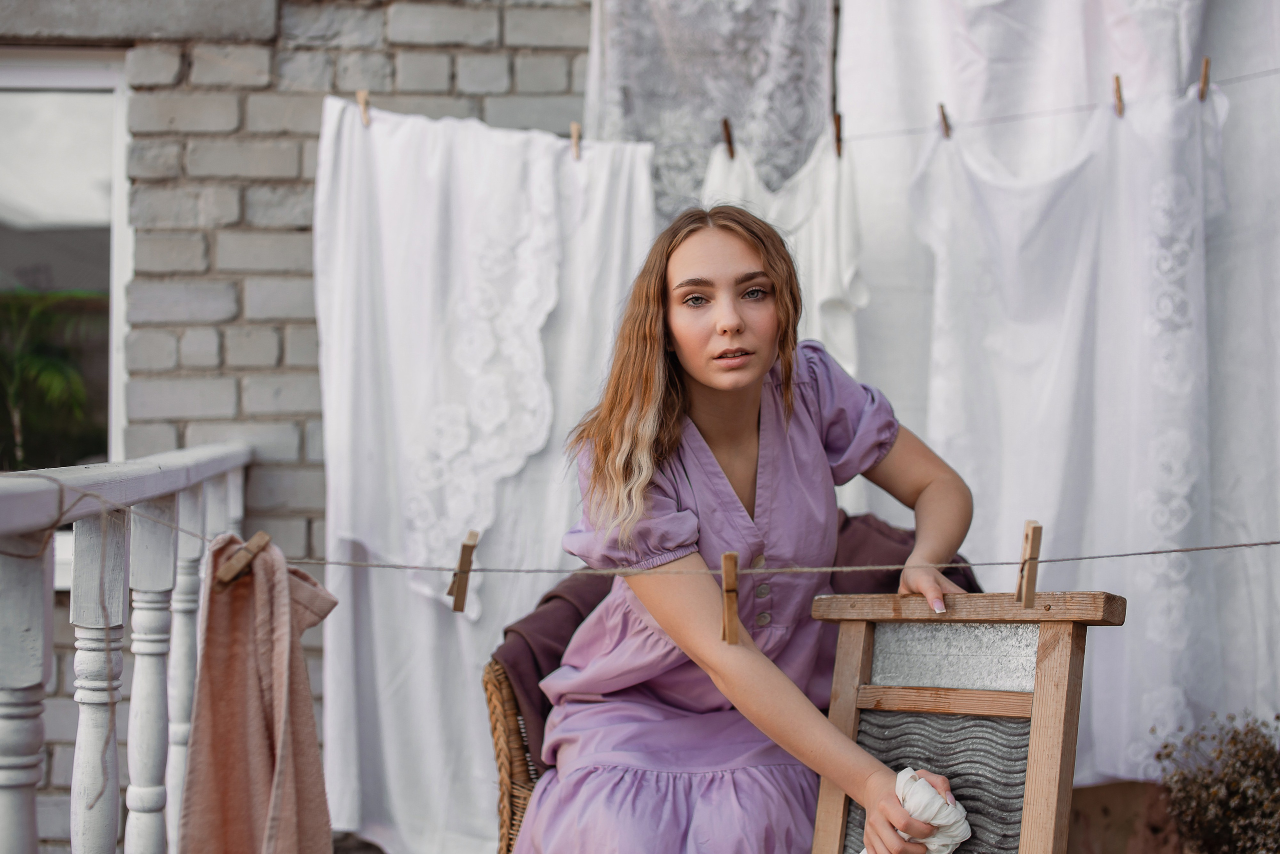 Стирка. Семейный и художественный фотограф в Тюмени Юлия Логинова