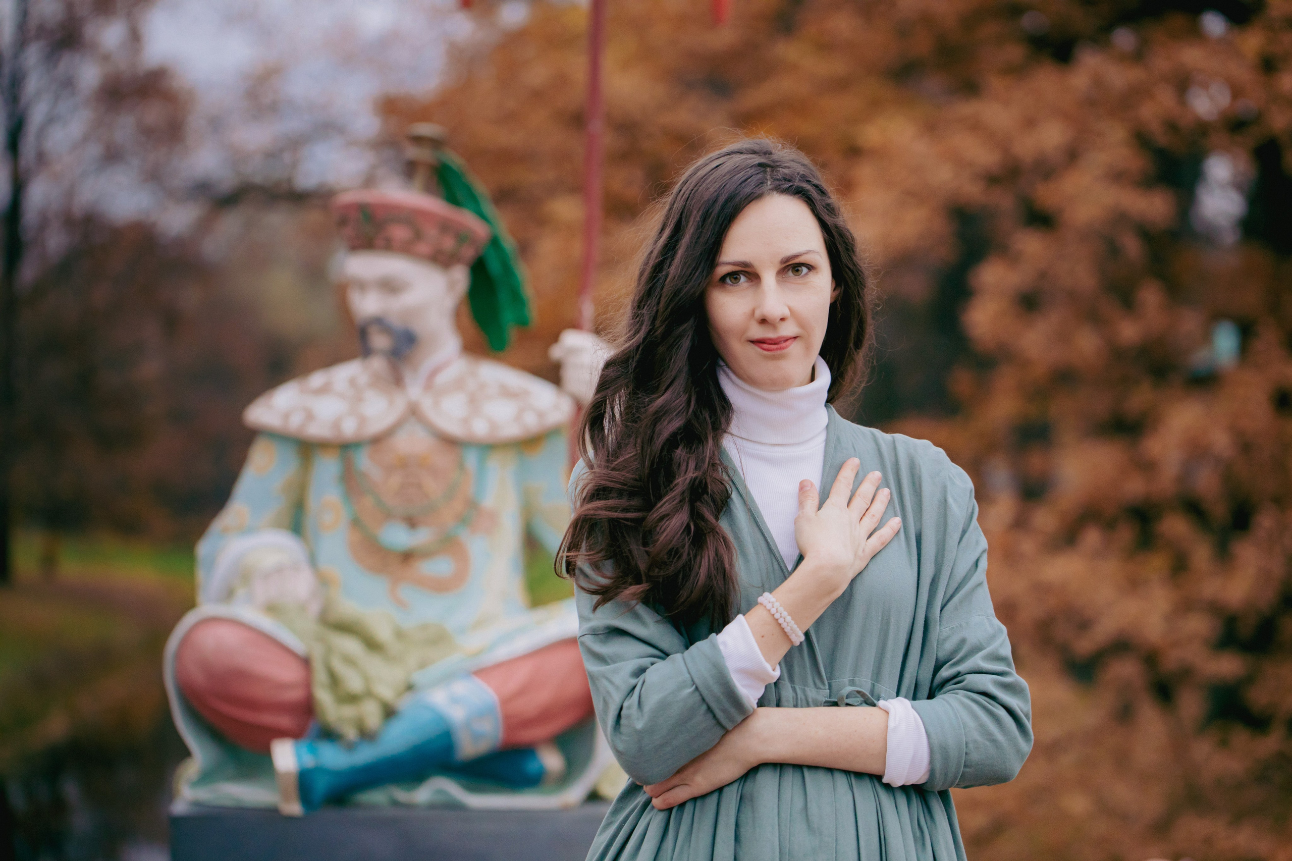 Осенние фотопрогулки в парках Пушкина. Фотограф Софья Разумовская