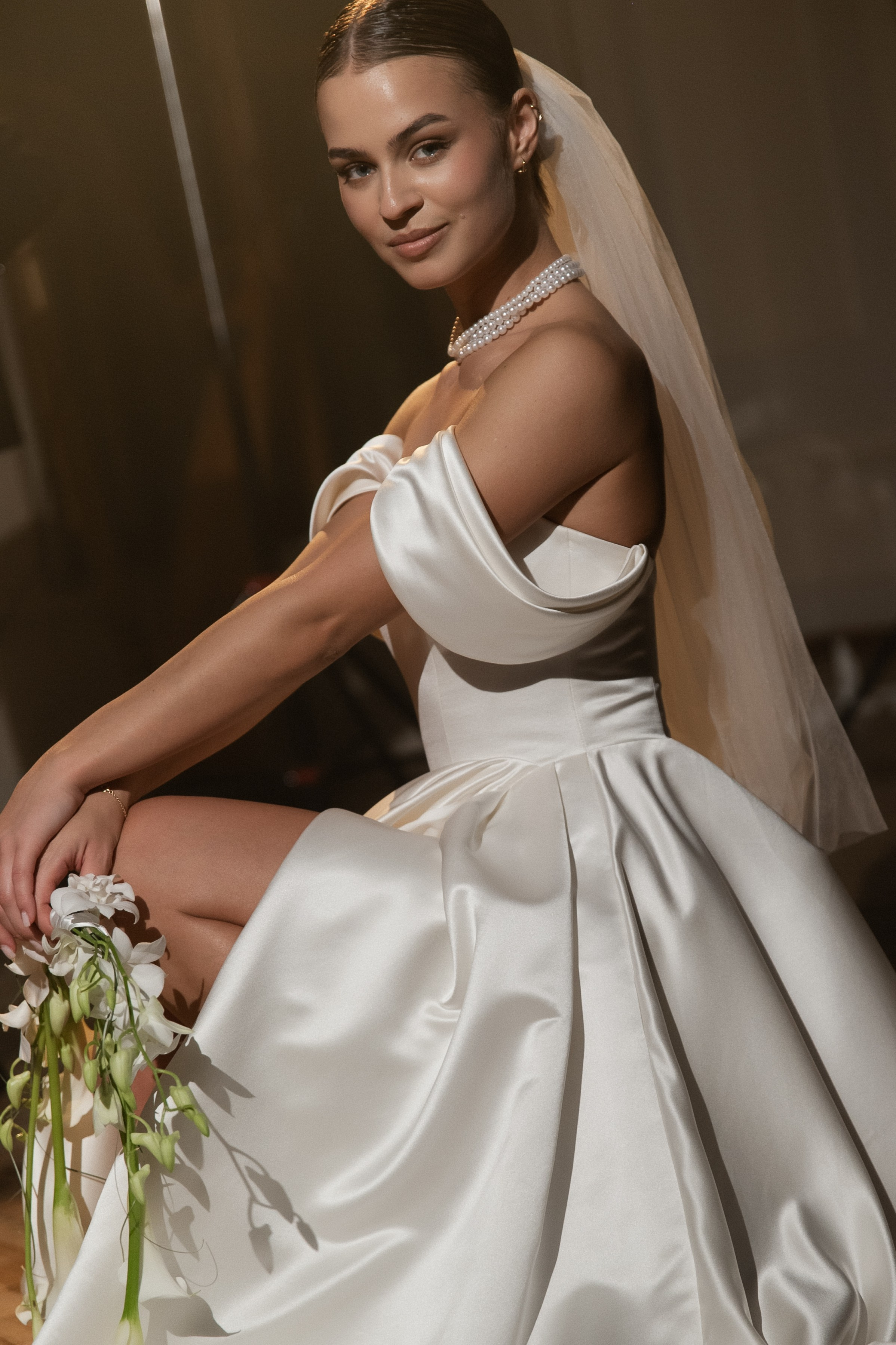 Камерный свадебный ужин при свечах в старинном особняке в фотостудии 21. Kult. Ярослава Ерина — свадебный фотограф в Москве