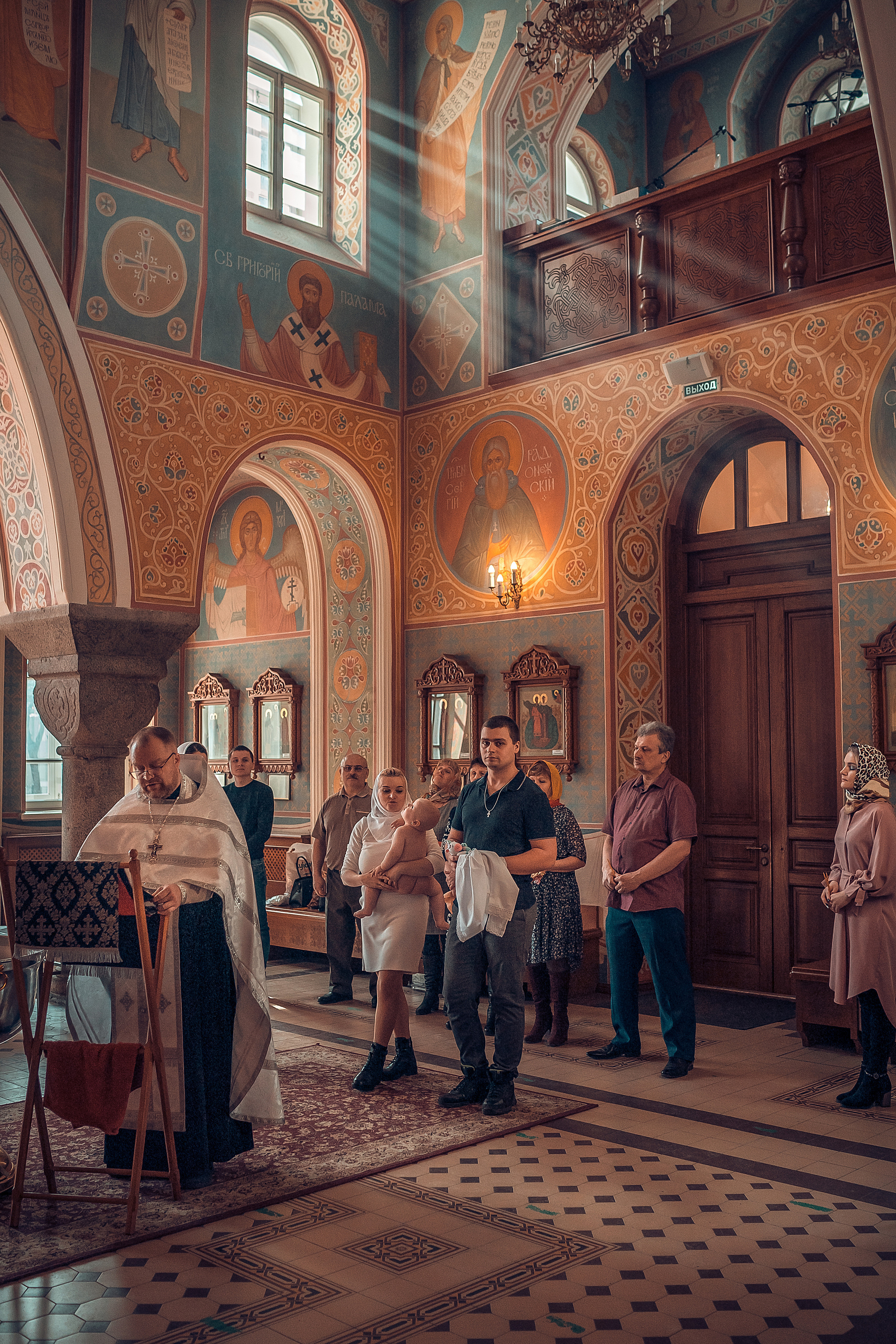 Крещение Дарины. Фотограф на Крещение и Венчание в Красноярске Рамазанова Юлия