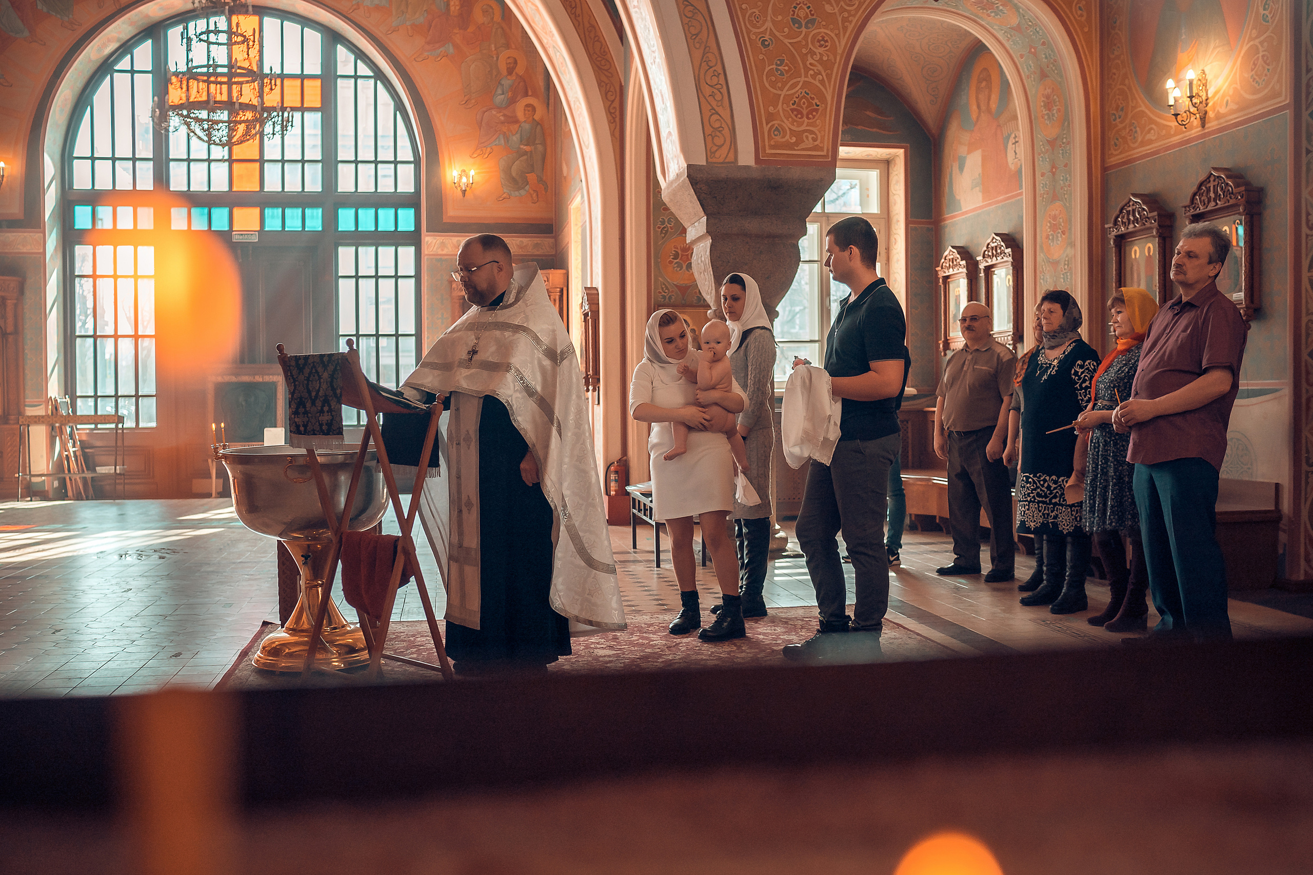 Крещение Дарины. Фотограф на Крещение и Венчание в Красноярске Рамазанова Юлия