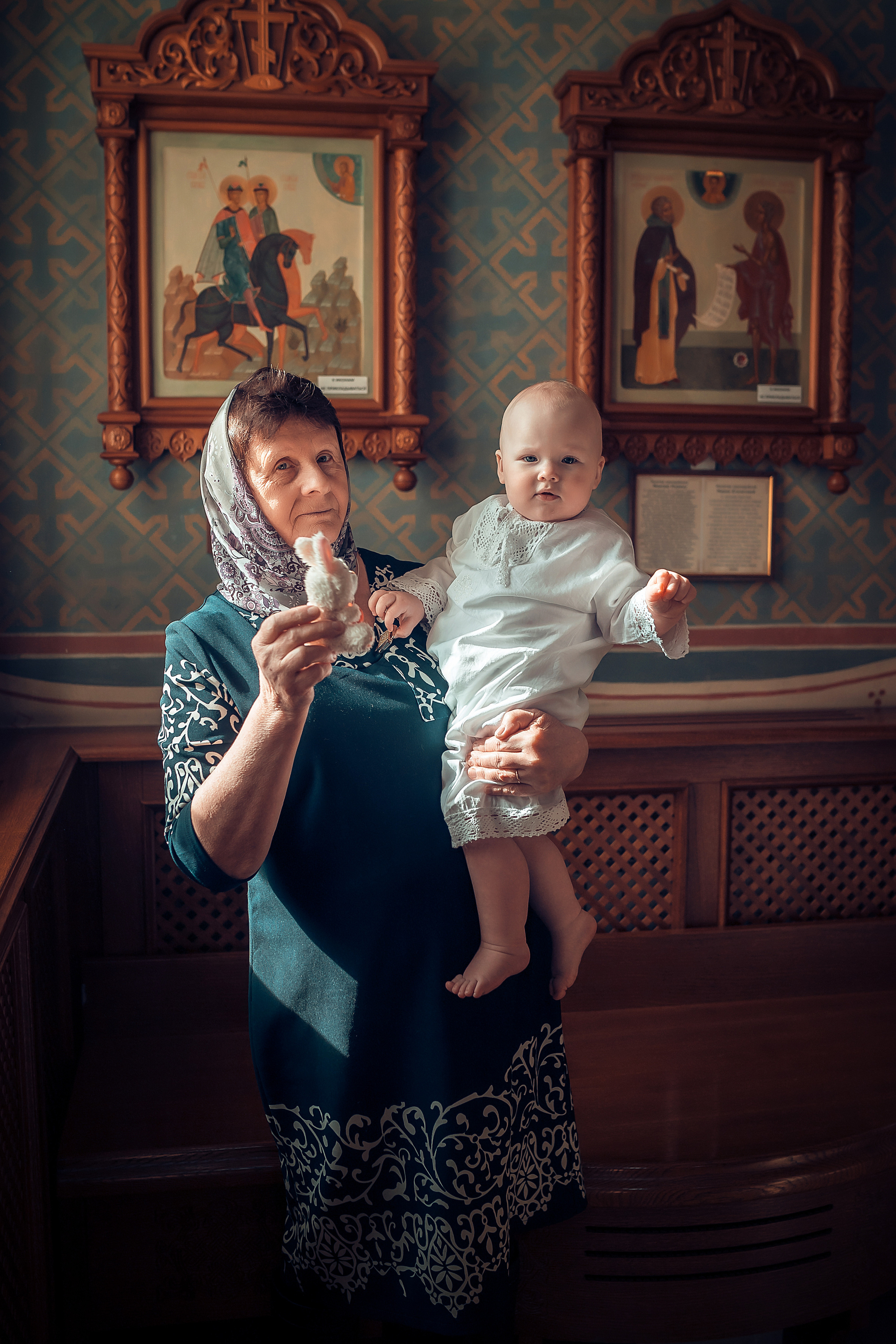 Крещение Дарины. Фотограф на Крещение и Венчание в Красноярске Рамазанова Юлия