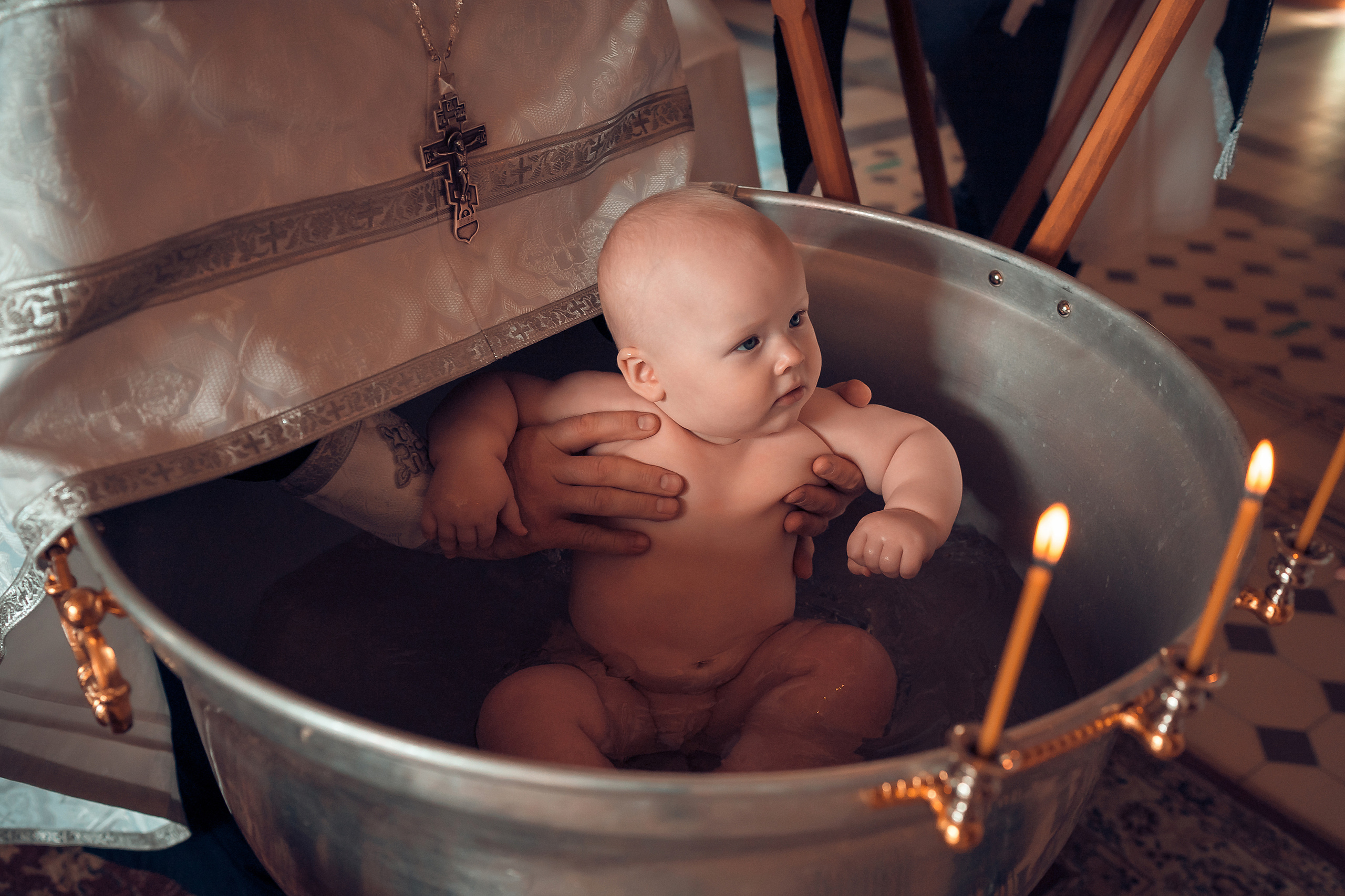 Крещение Дарины. Фотограф на Крещение и Венчание в Красноярске Рамазанова Юлия