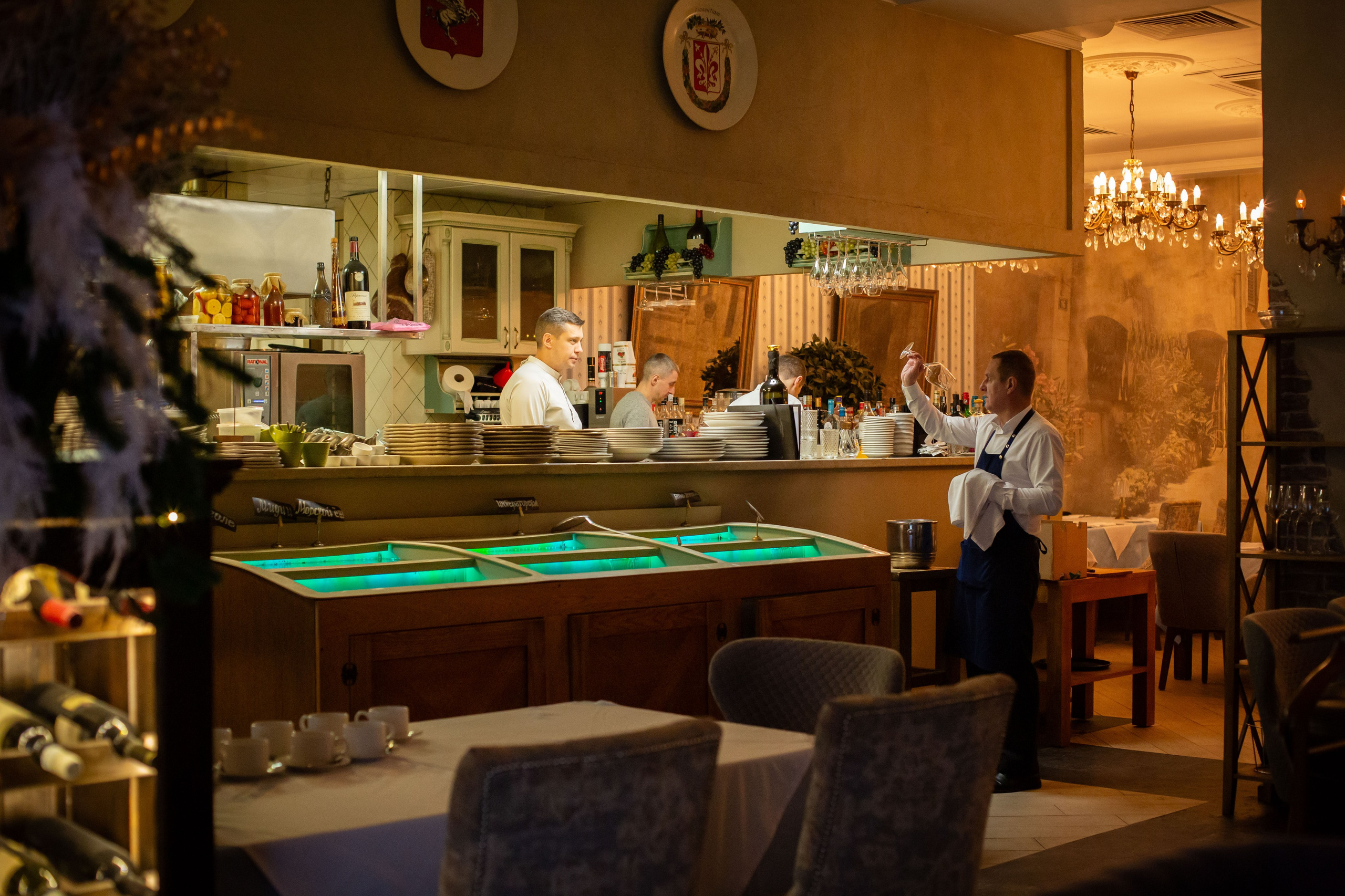 Москва бизнес завтрак ресторан La Provincia. Семейный и детский фотограф Анна Петракова