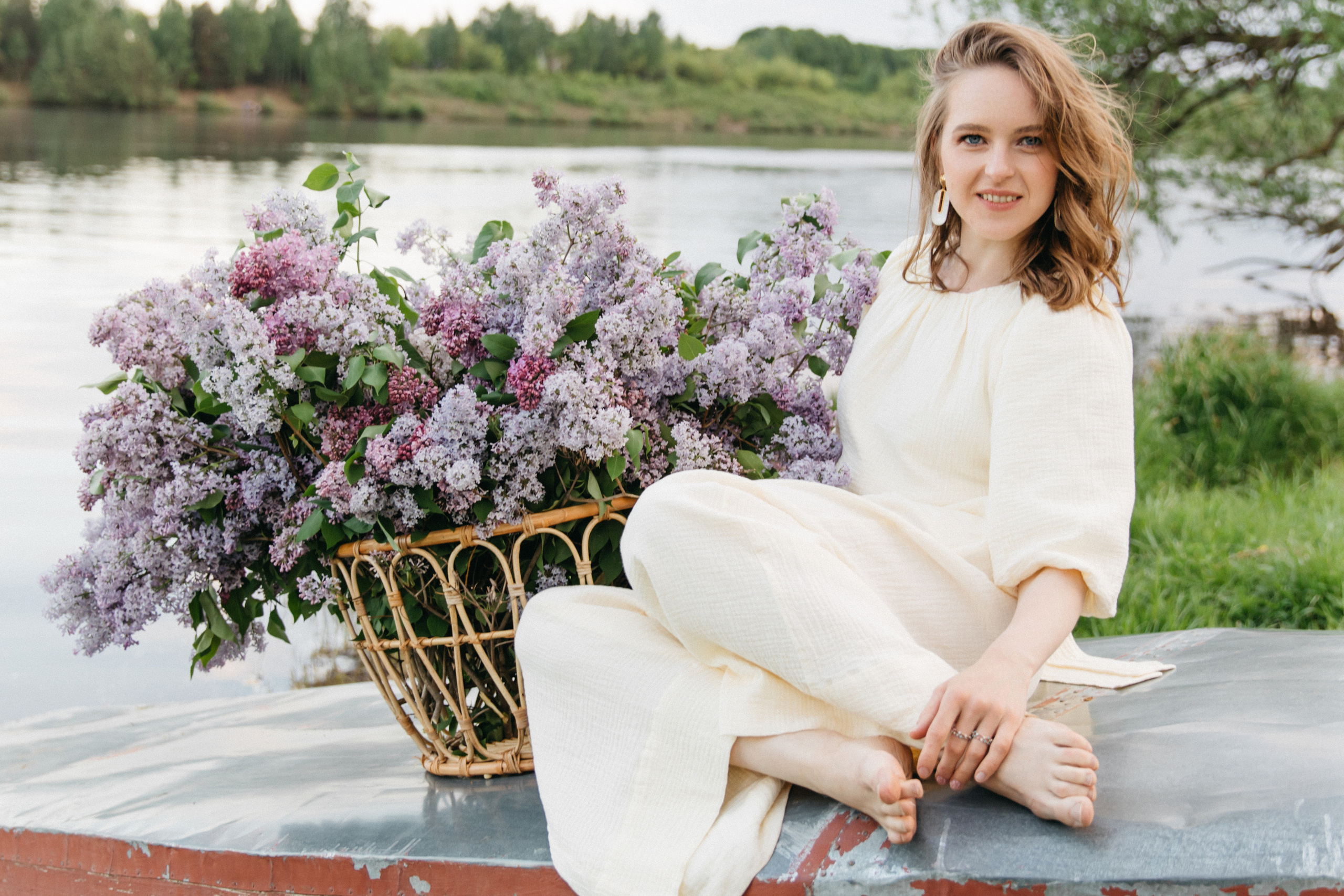 Фотосессия с сиренью в Москве