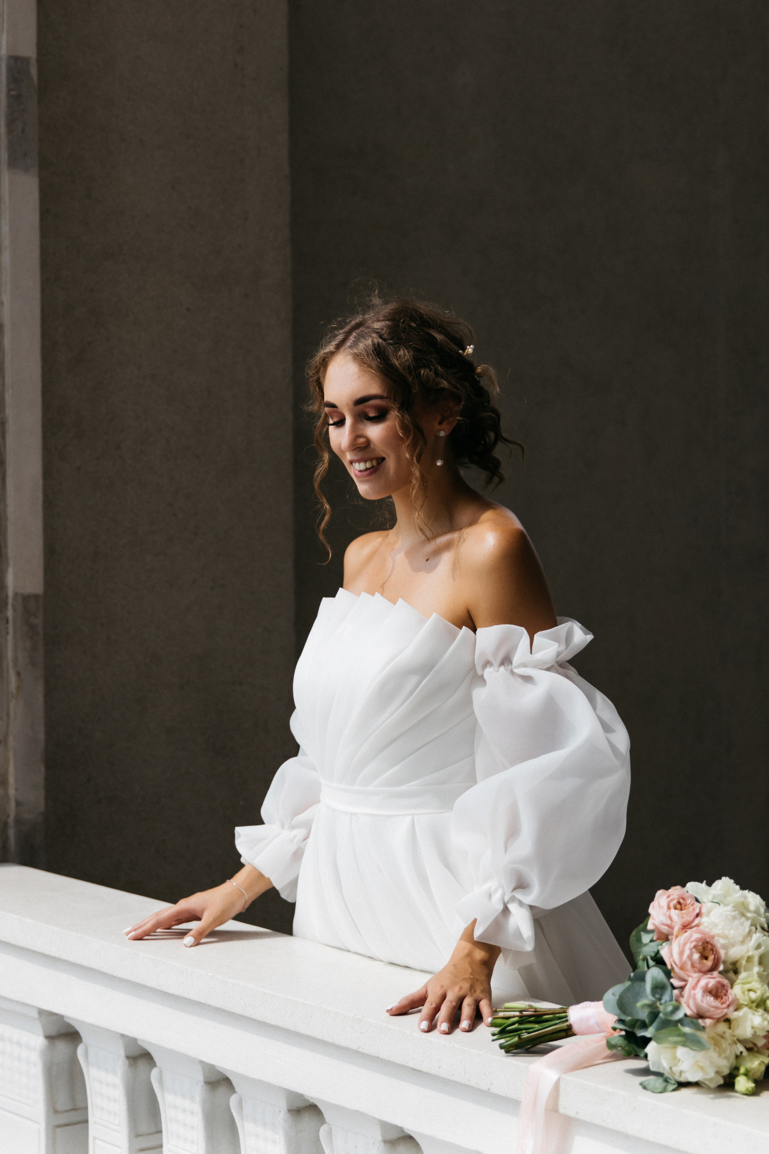 Речной вокзал Катя и Саша. Свадебный и семейный фотограф в Москве Холда Тати