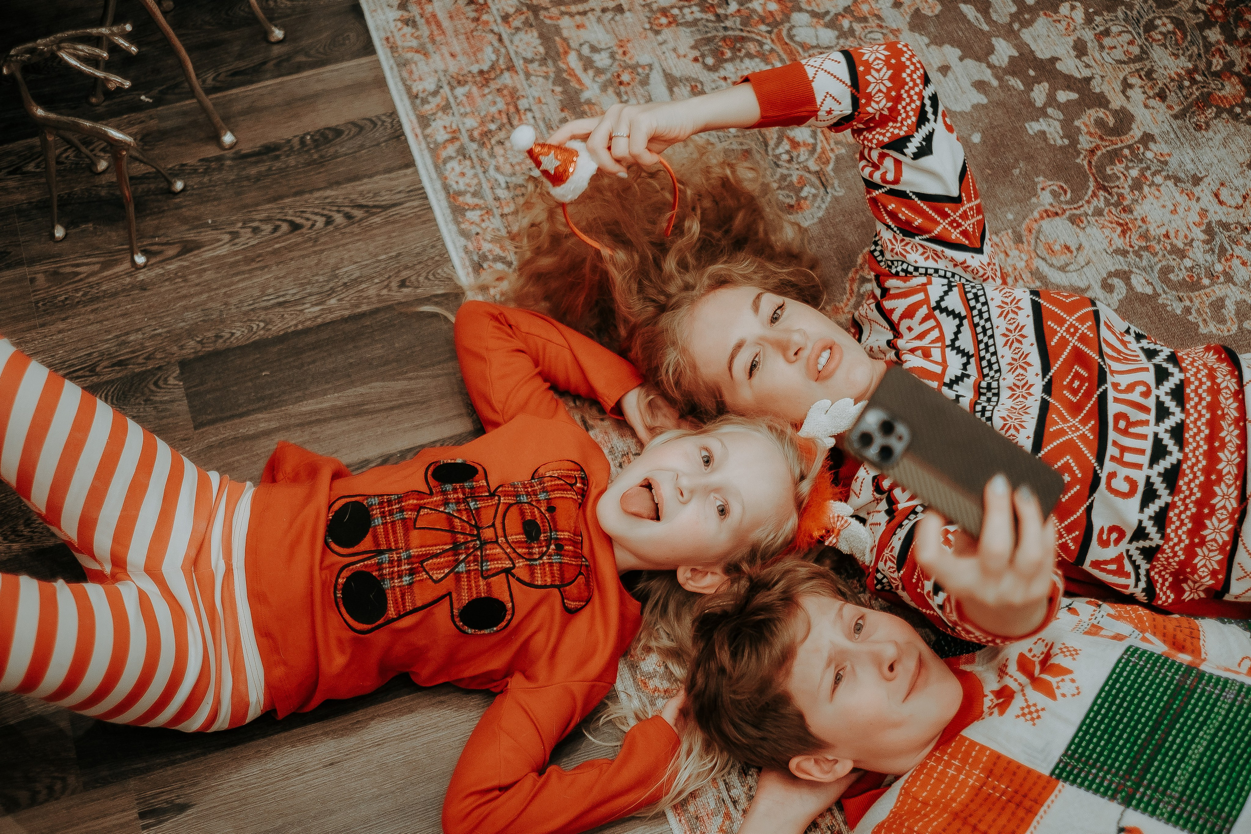 Семья в новый год. Фотограф Мария Хлебникова Санкт-Петербург Москва
