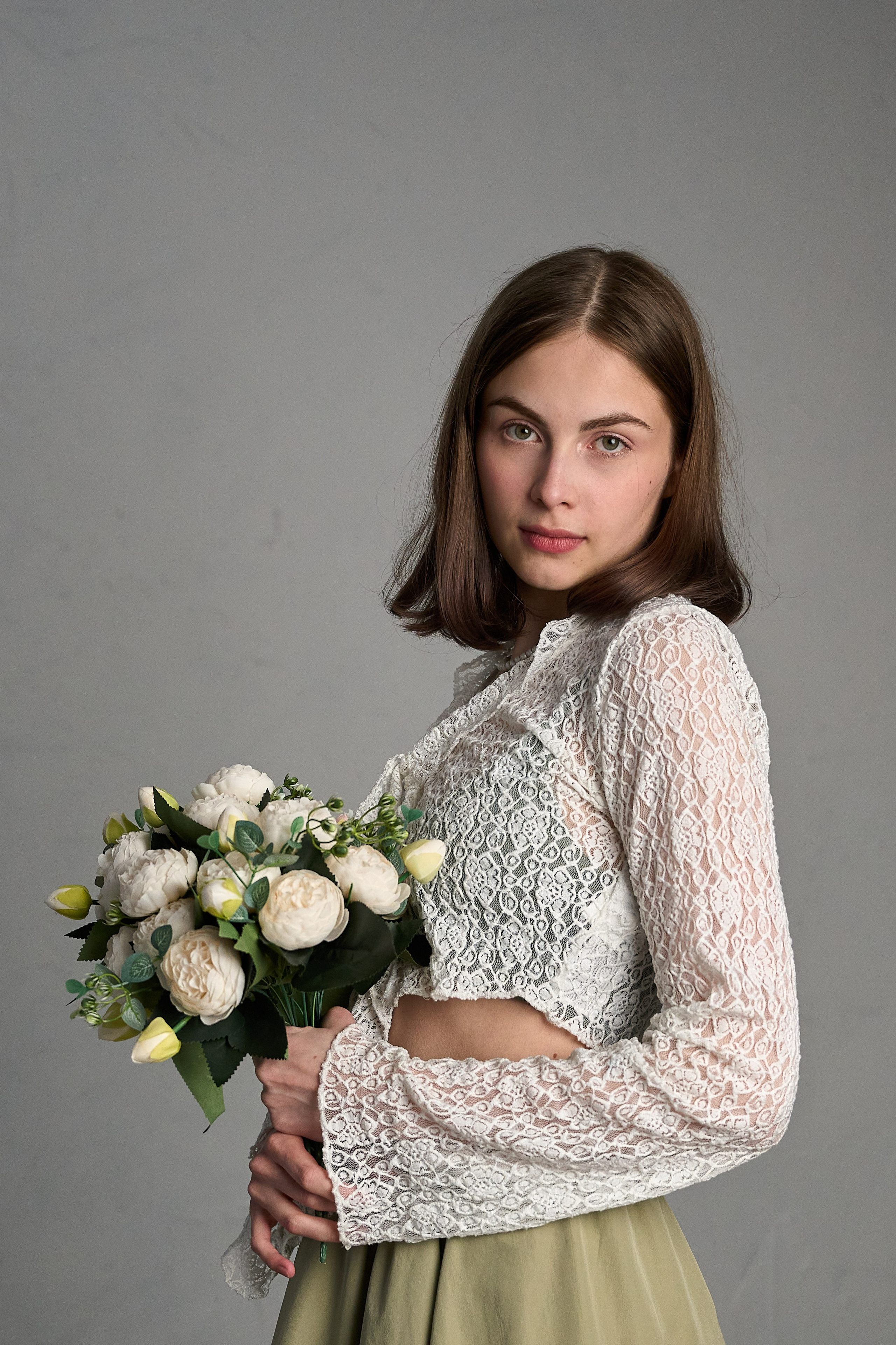 фотосессия с цветами