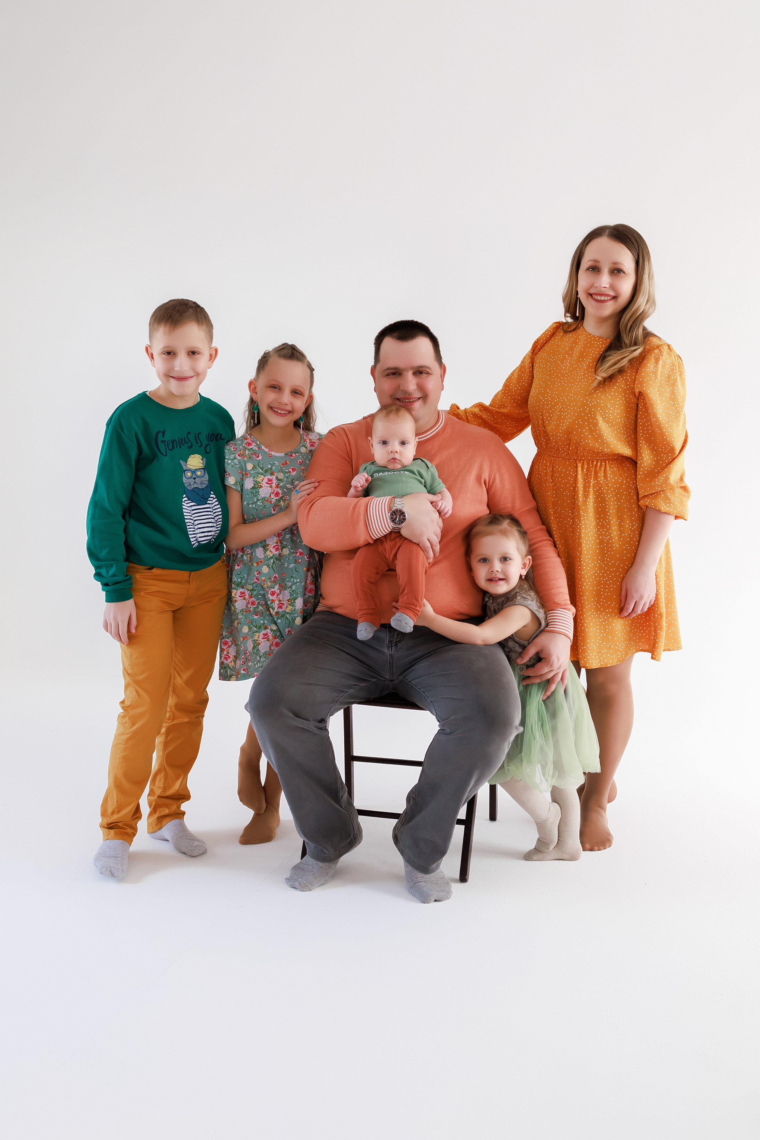 Счастливая семья Таисии. Олеся Пучковская фотограф, Белогорск, Амурская область