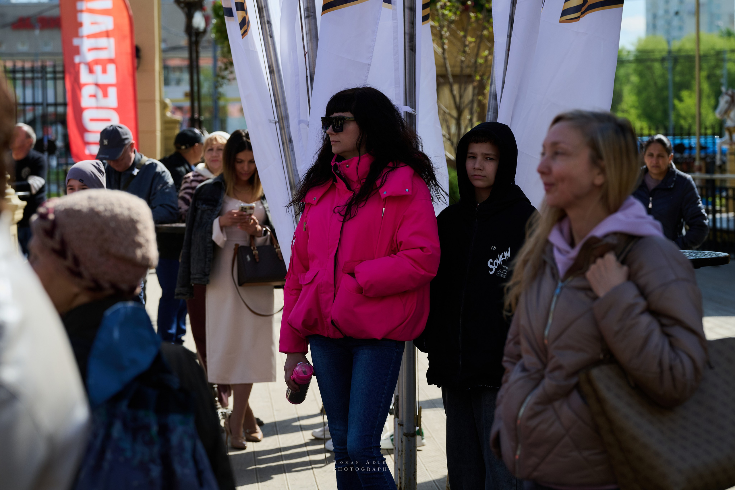 Московская весна Победы. Фотограф Роман Адлер