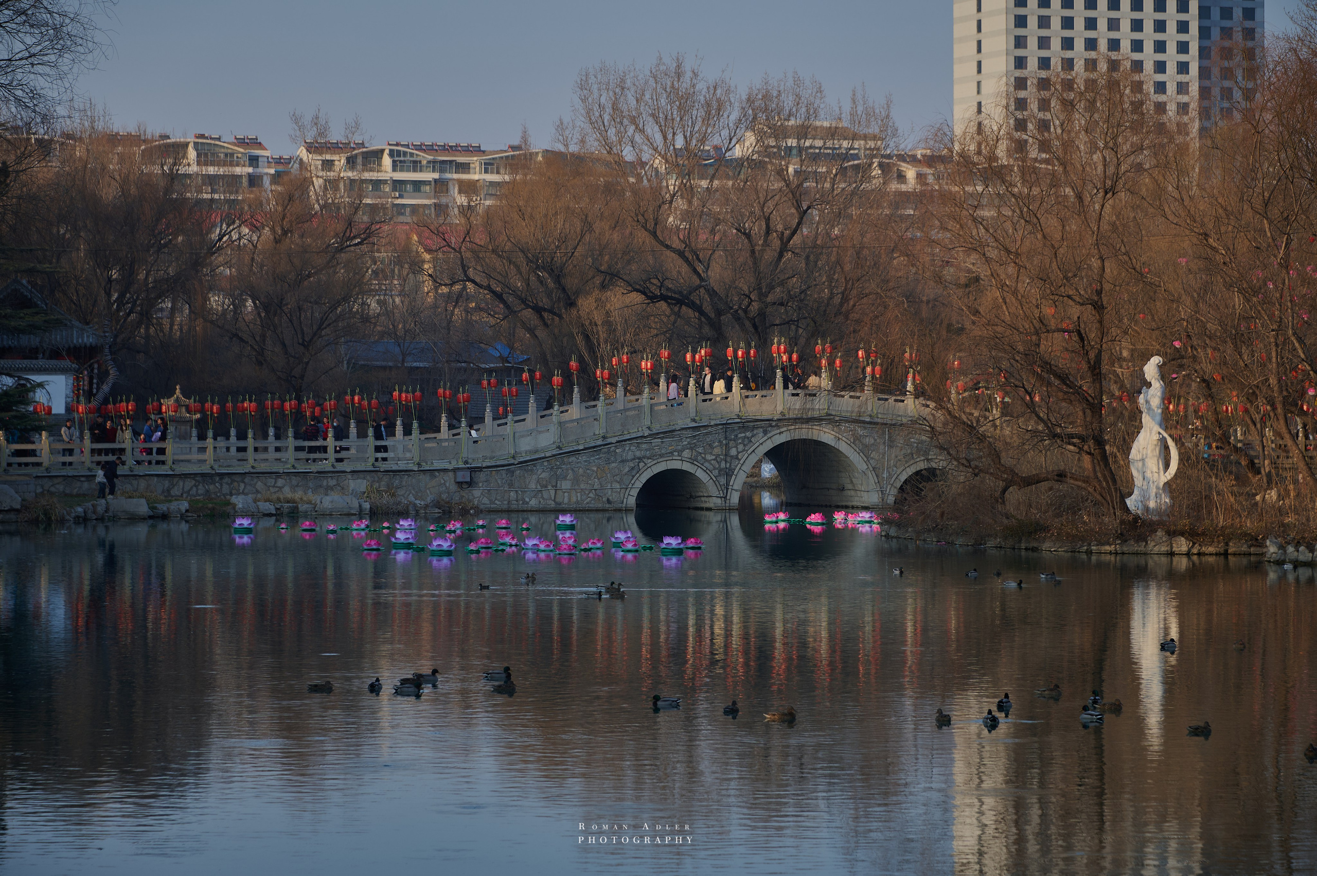 Городской парк Цинчжоу. Фотограф Роман Адлер