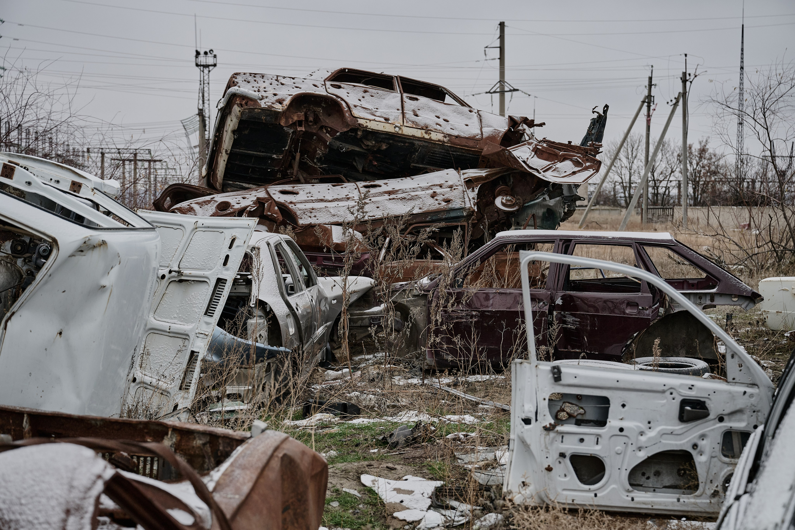 Северодонецк (Луганская область). Декабрь 2024. Фотограф Роман Адлер