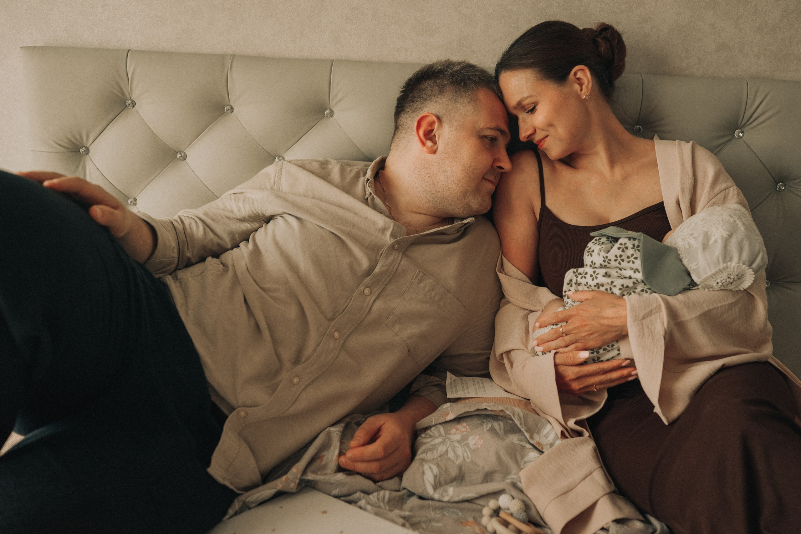 Съёмка новорожденных, домашние съёмки нью борн. Семейный фотограф в Москве Дарья Пузикова