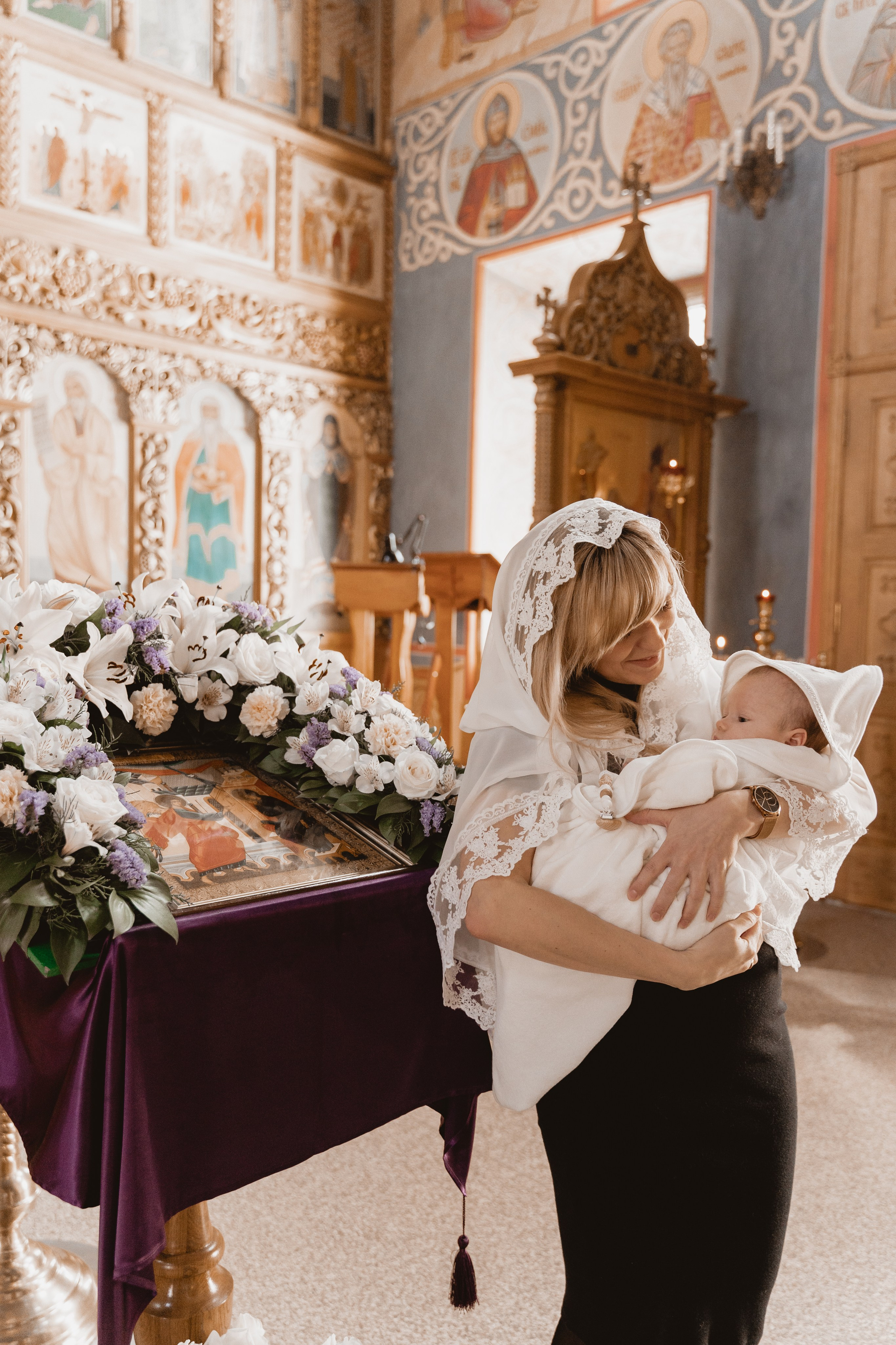 Крещение Таисии. Свадебный фотограф Юлия Копылова