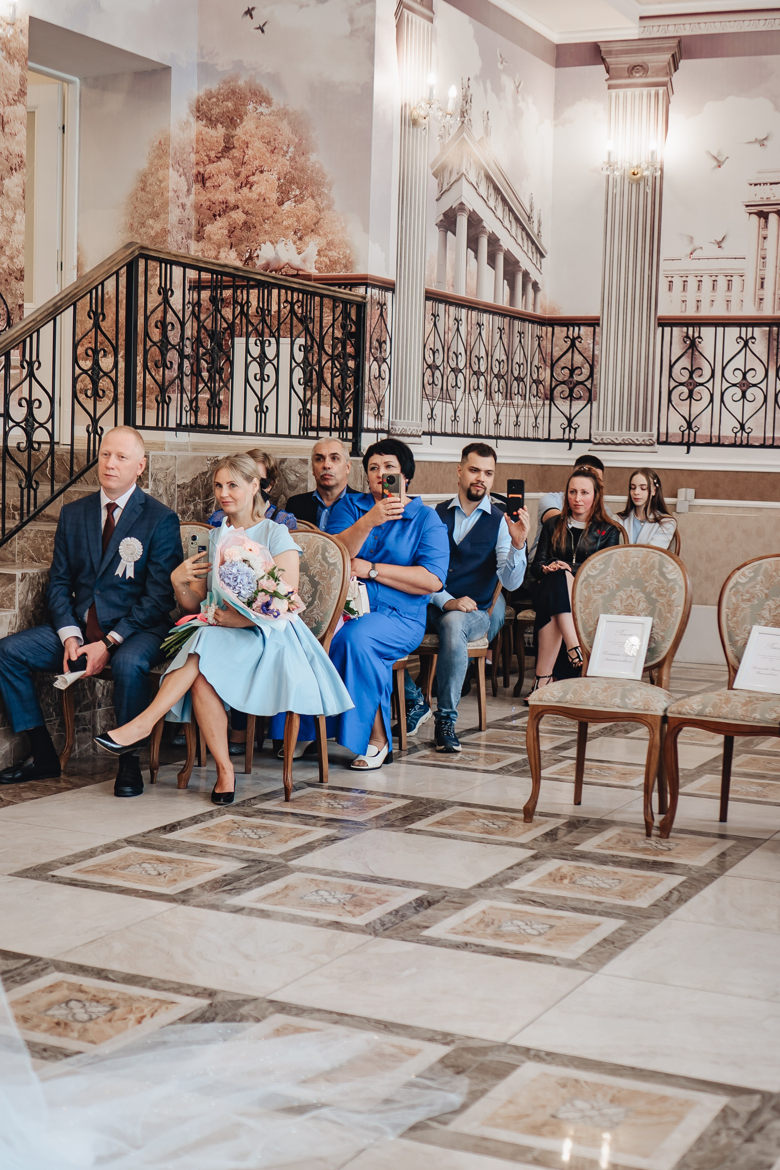 СВАДЕБНАЯ СЬЕМКА В ЗАГСЕ НА МОСКОВСКОМ ПРОСПЕКТЕ. Профессиональный фотограф, Санкт-Петербург — Виктория Богомолова