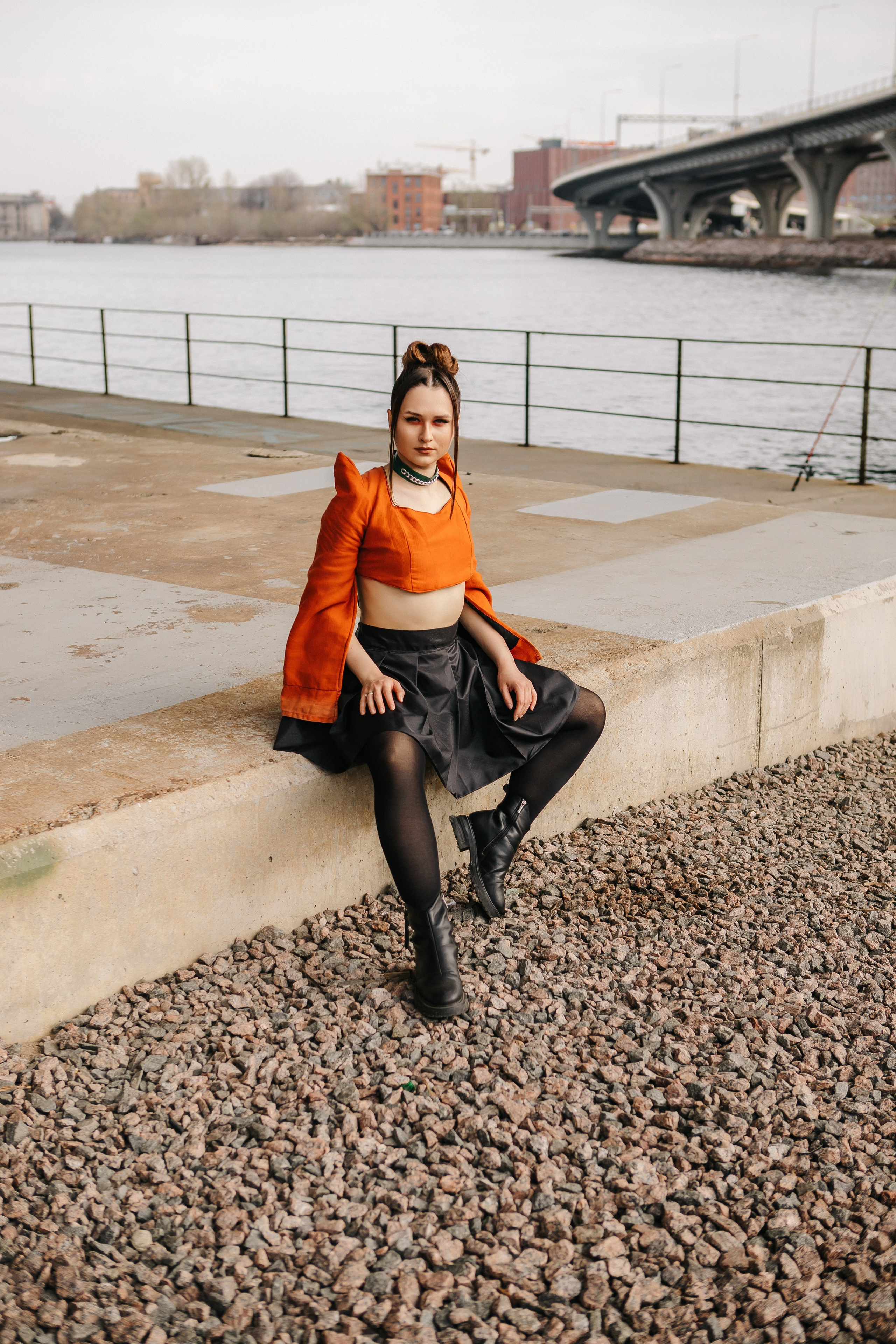 Анна — мост Бетанкура. Elena Sova — семейный и женский фотограф в Санкт-Петербурге