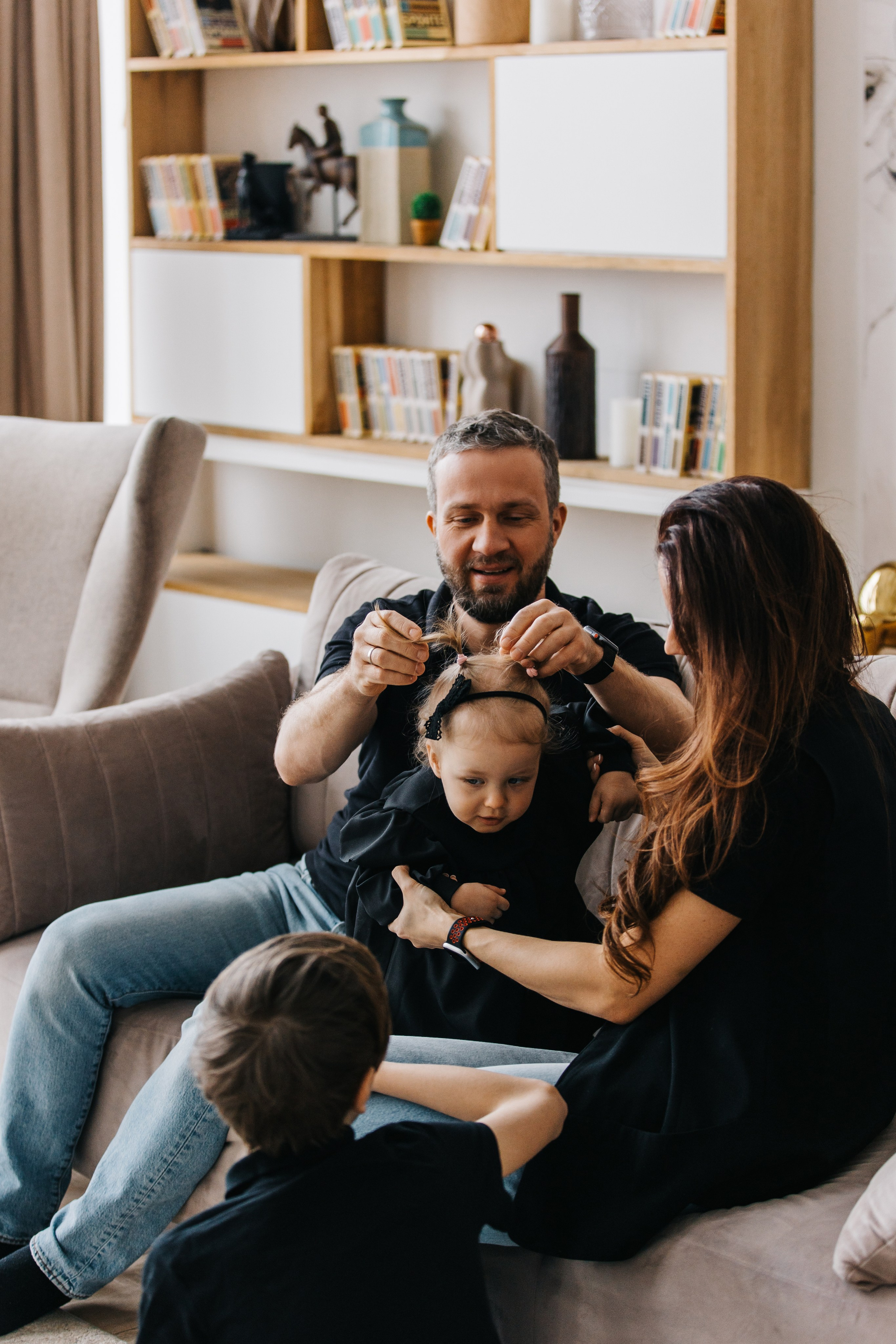 Настя, Леша, Андрей и Милана. Фотограф Харитонова Наталья