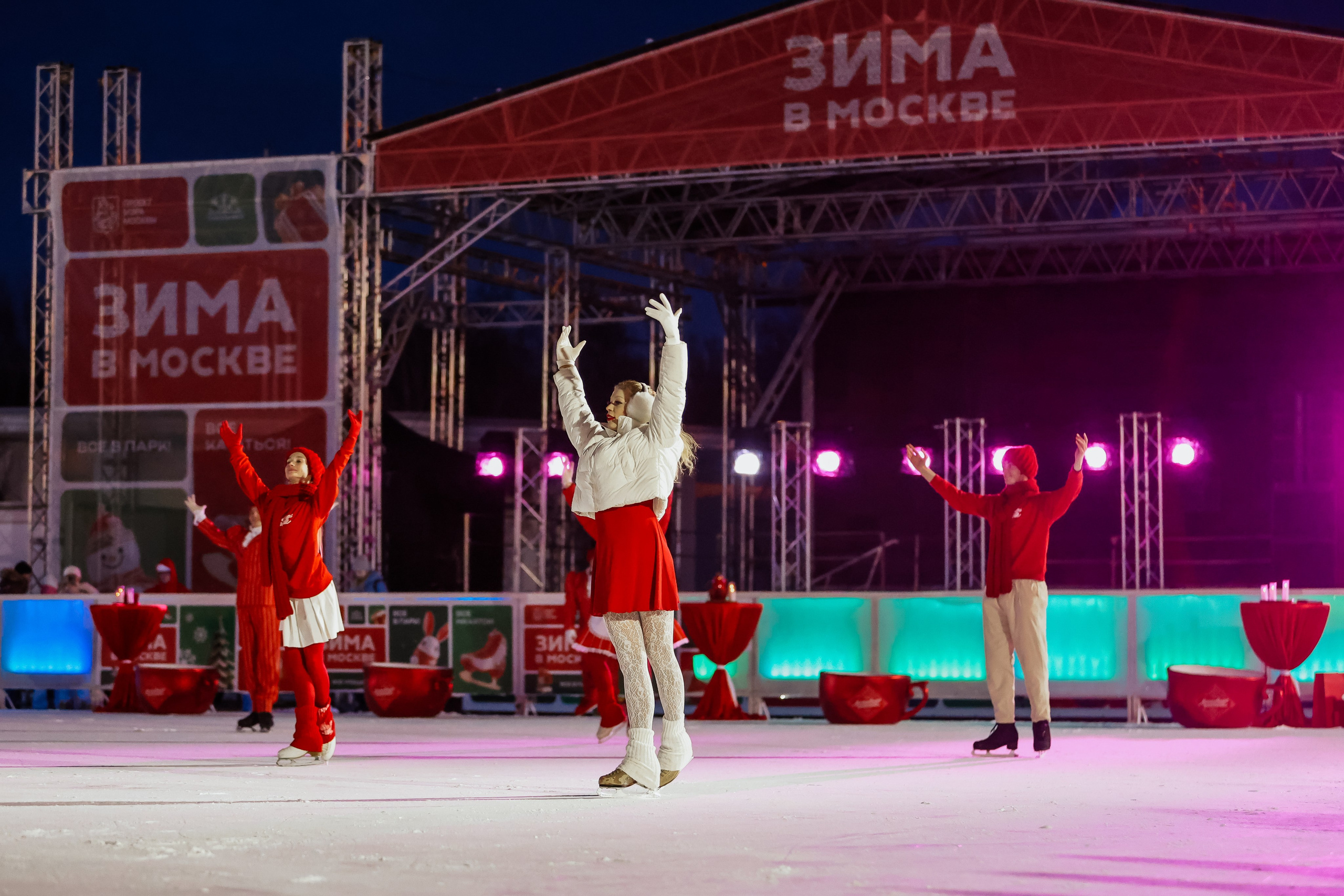 Ледовое шоу Сокольники Московское Чаепитие. Фотограф и видеограф Анна Домашенко