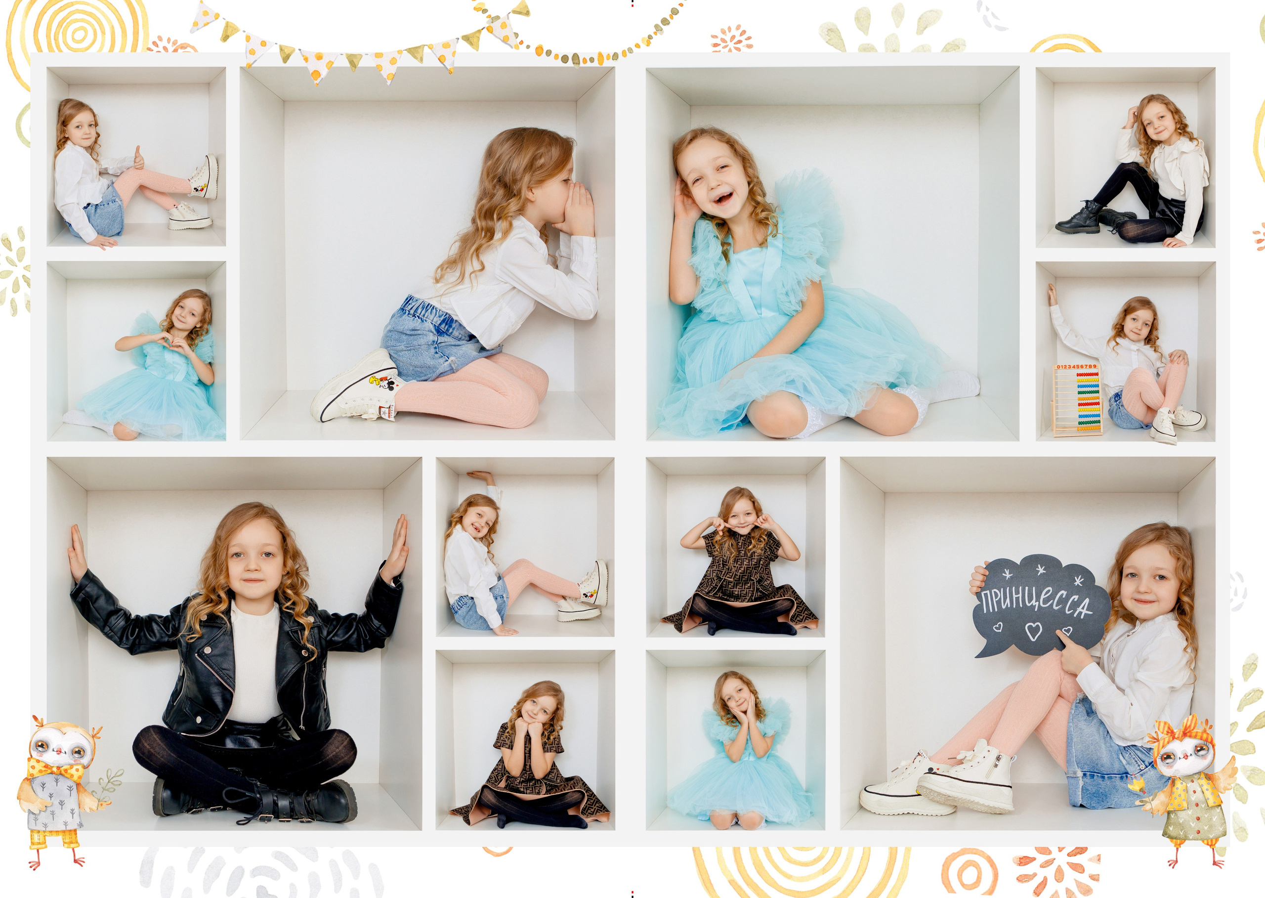 КУБики (исполнение в любом дизайне). Школьный и свадебный фотограф Анастасия Соколовская, Тайшет