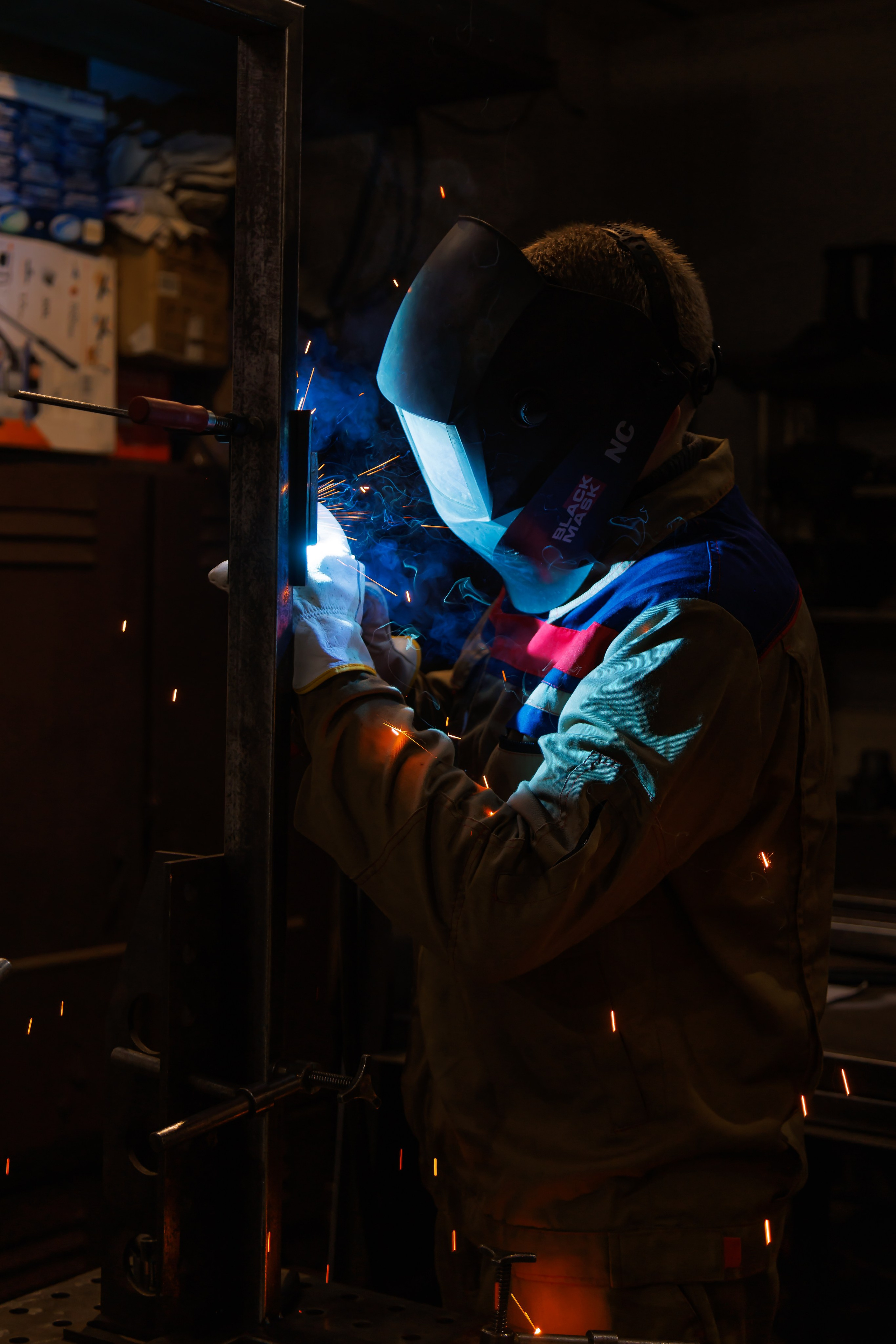 Сварка. Фотограф Антон Клейнос, Владивосток
