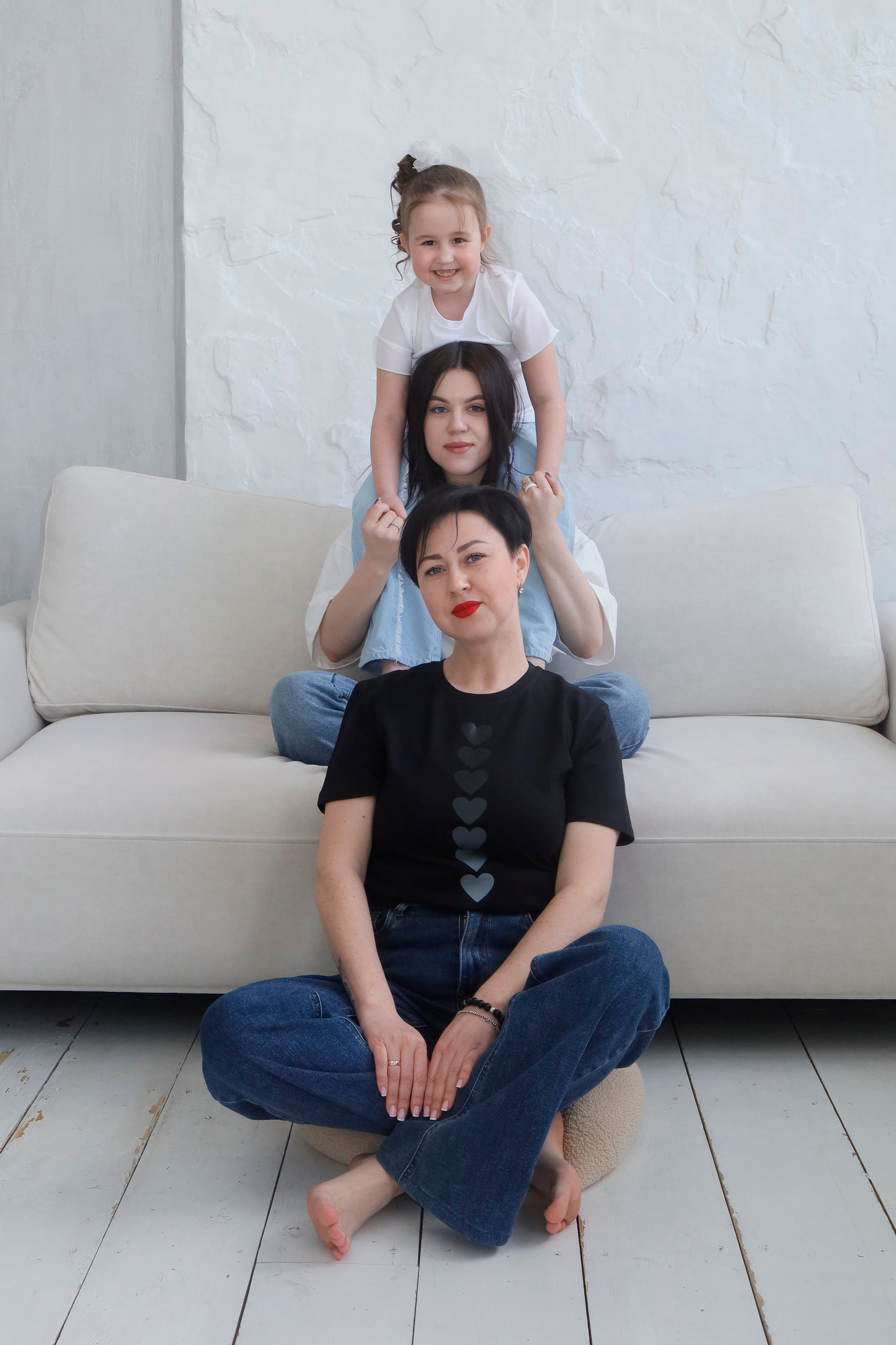 Семейные фотосессии в студии!. Семейный и детский фотограф Майя Гришина