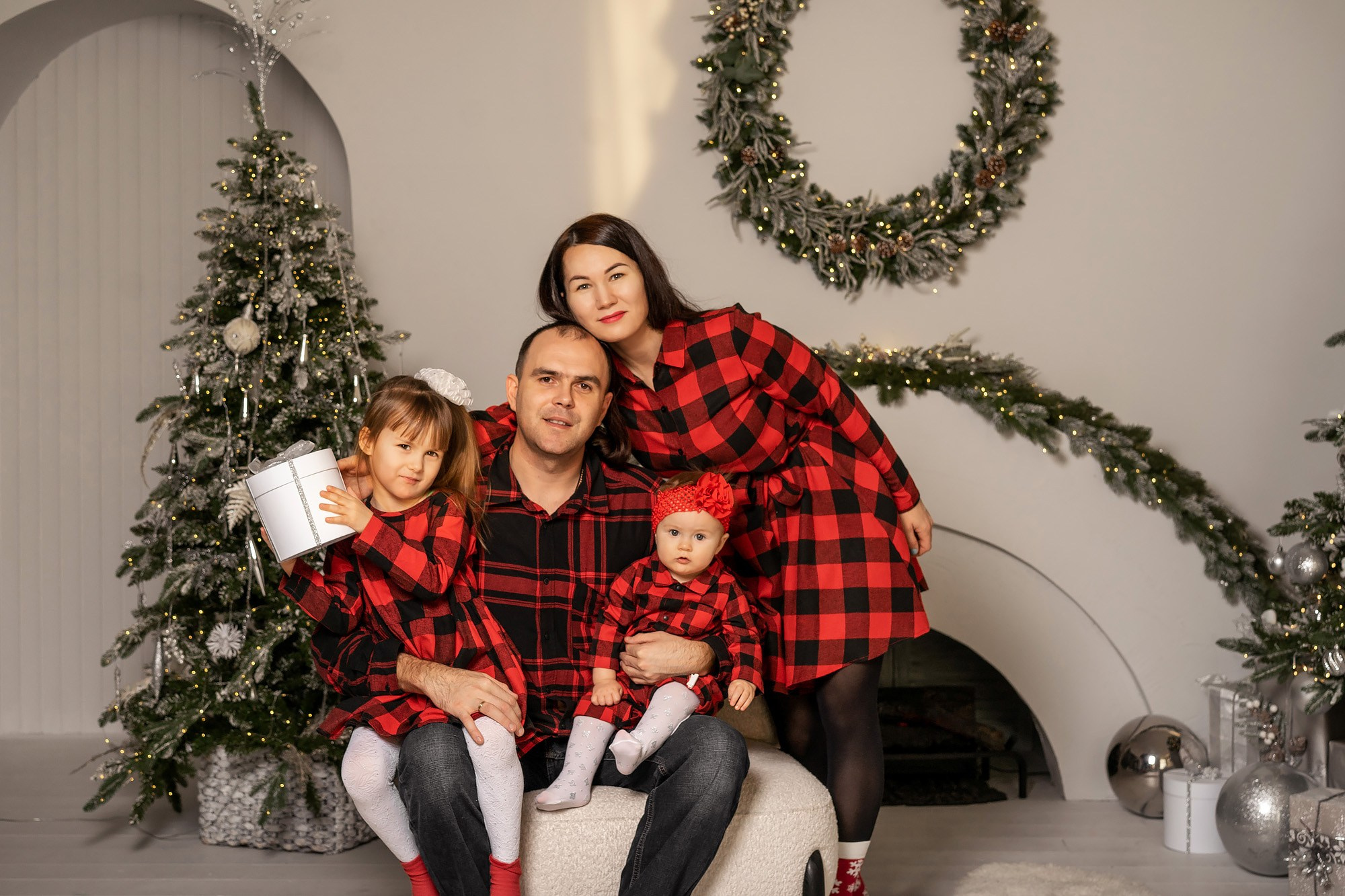 Семейная пижамная фотосессия. Семейный и детский фотограф во Владивостоке Мария Гой