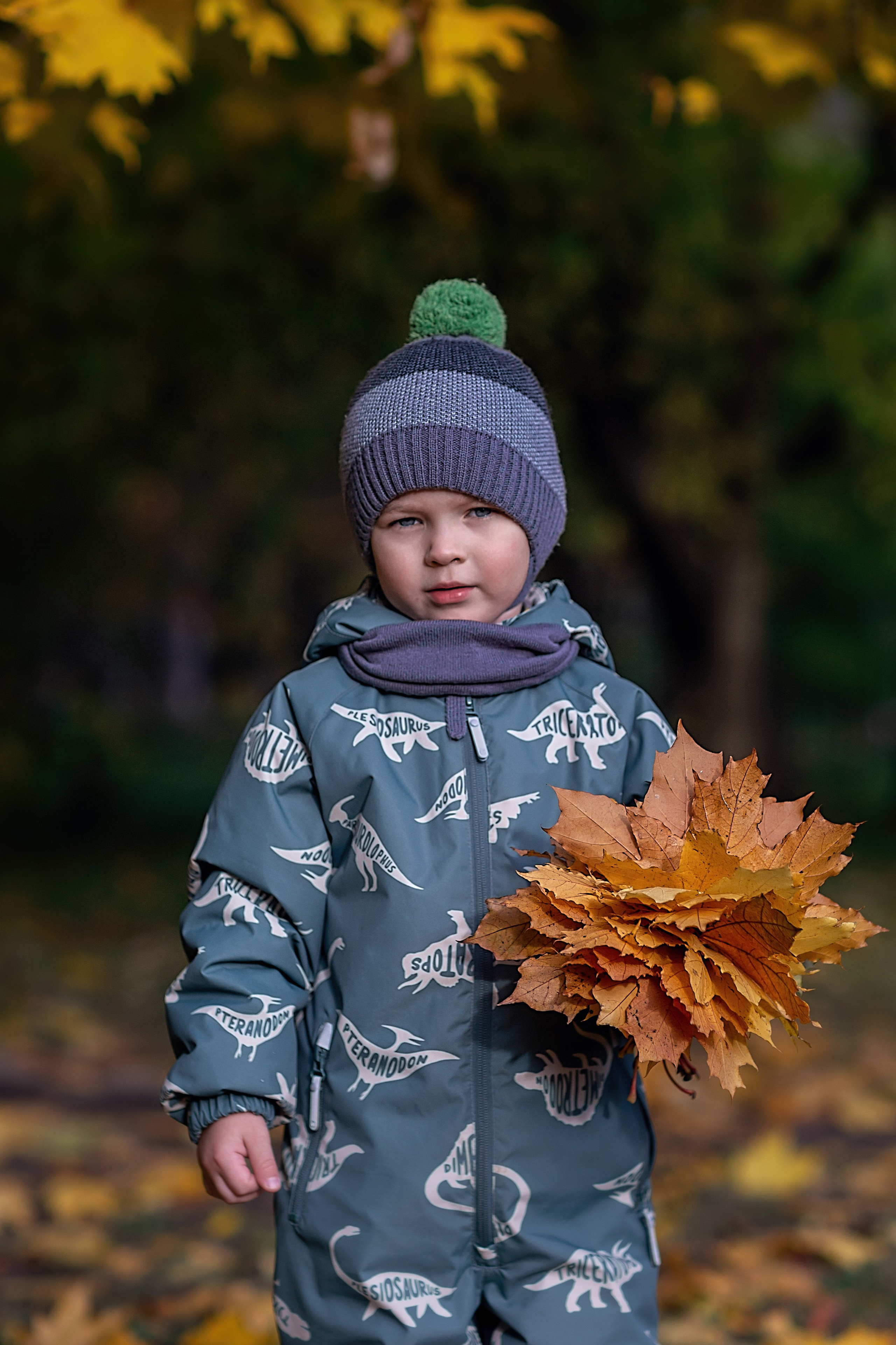 Осенняя прогулка_2024 + печать. Семейный фотограф в Санкт-Петербурге