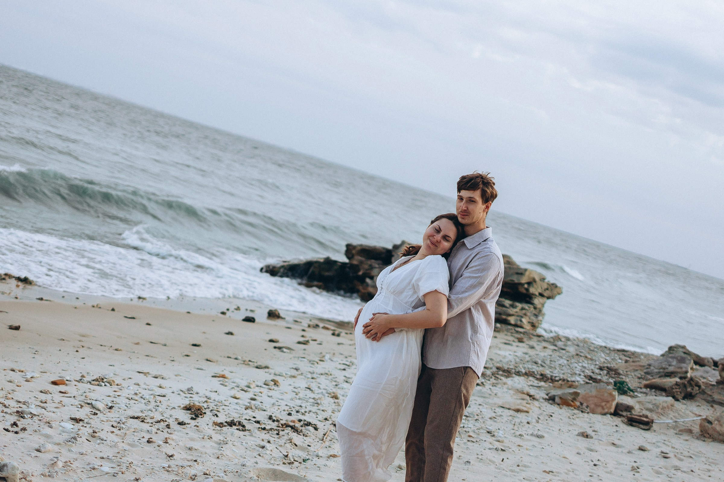 Антон и Даша в ожидании. Семейный фотограф в Волгодонске Краченцева Анна