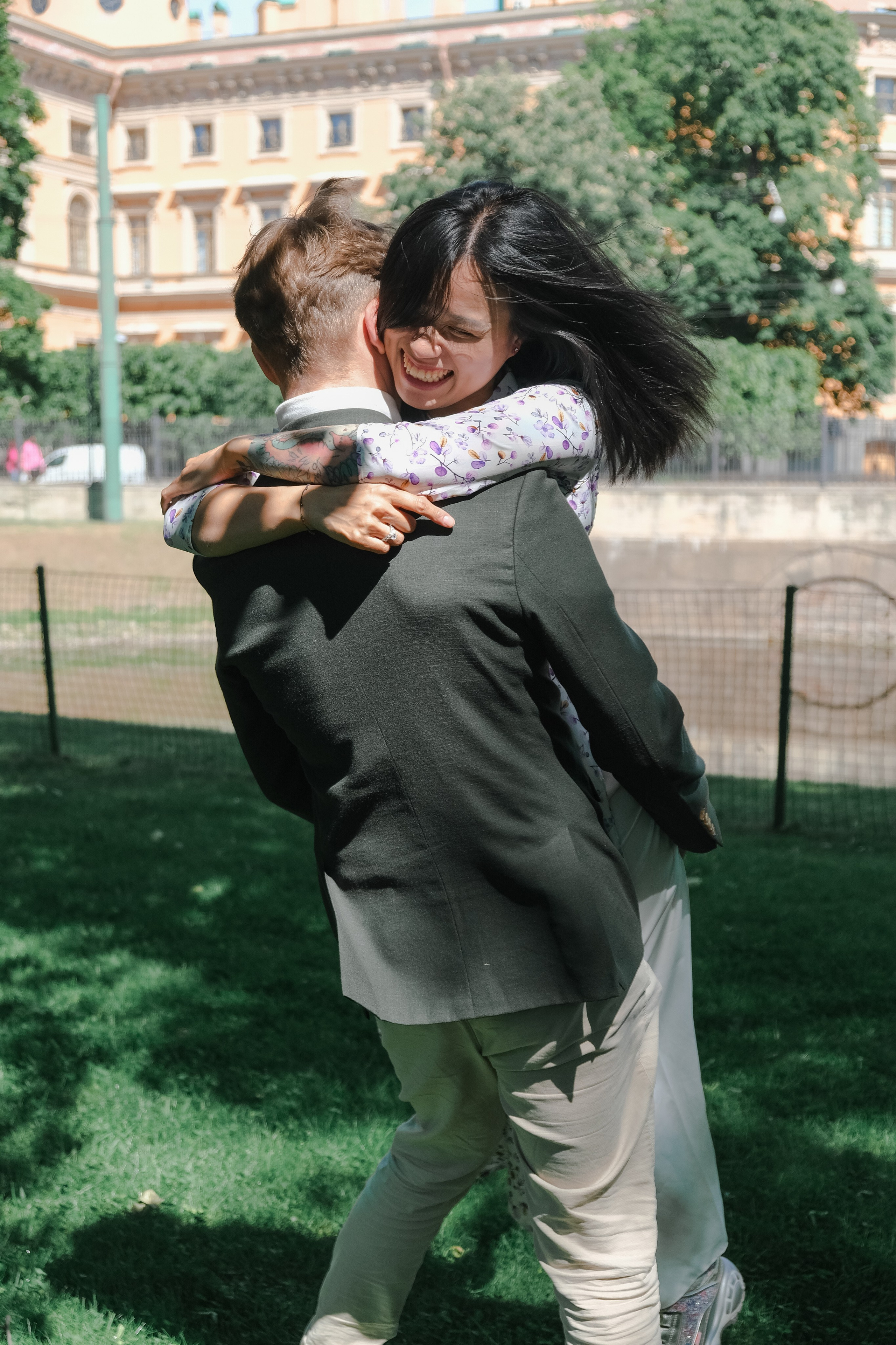 В саду. Питерский фотограф
