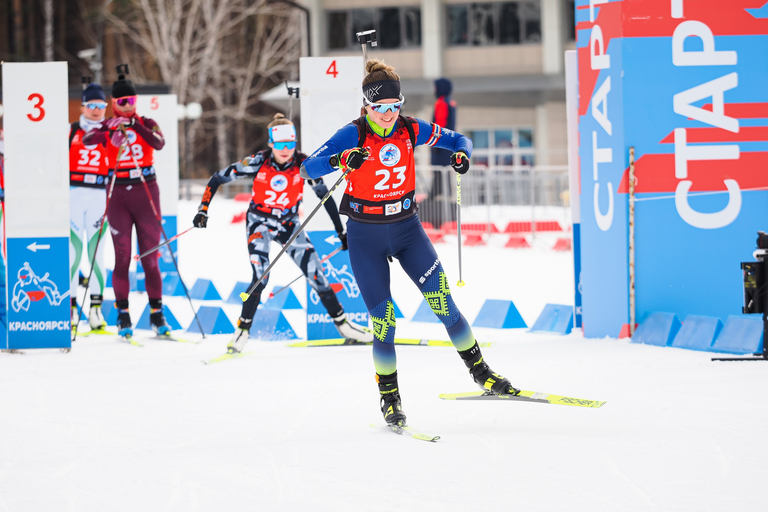 Биатлон / Первенство России. Репортажный фотограф Алексей Козьмин