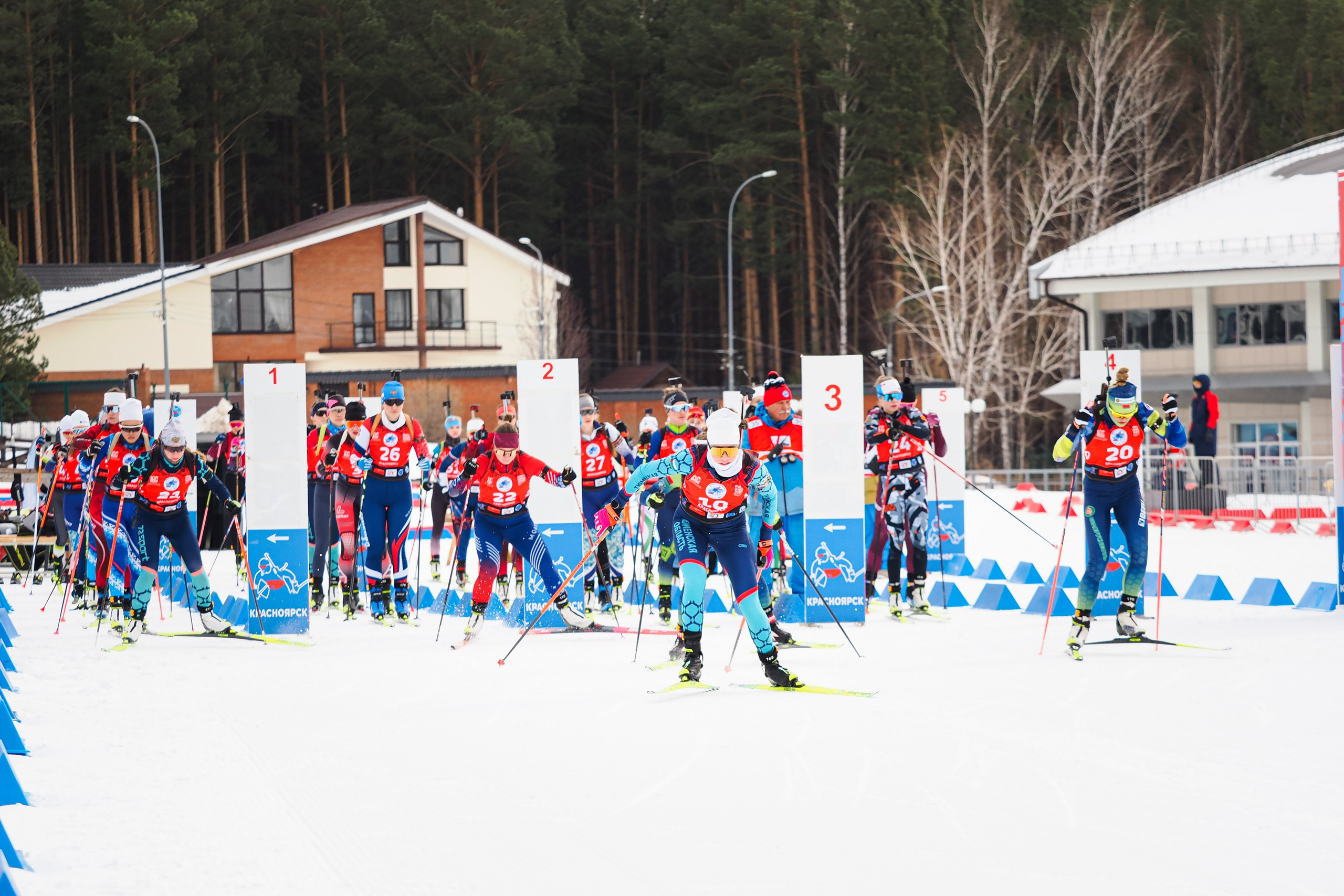 Биатлон / Первенство России. Репортажный фотограф Алексей Козьмин