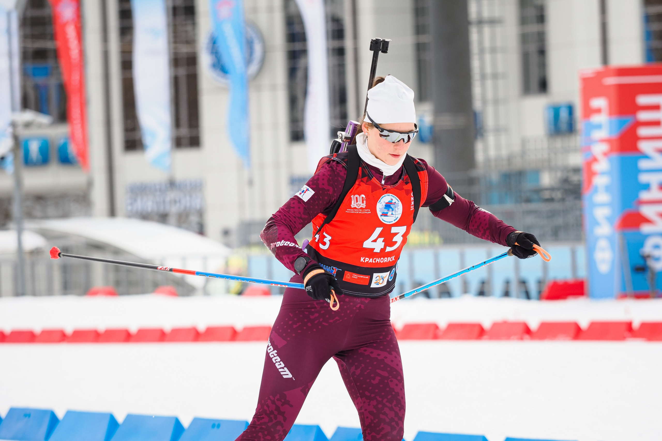 Биатлон / Первенство России. Репортажный фотограф Алексей Козьмин
