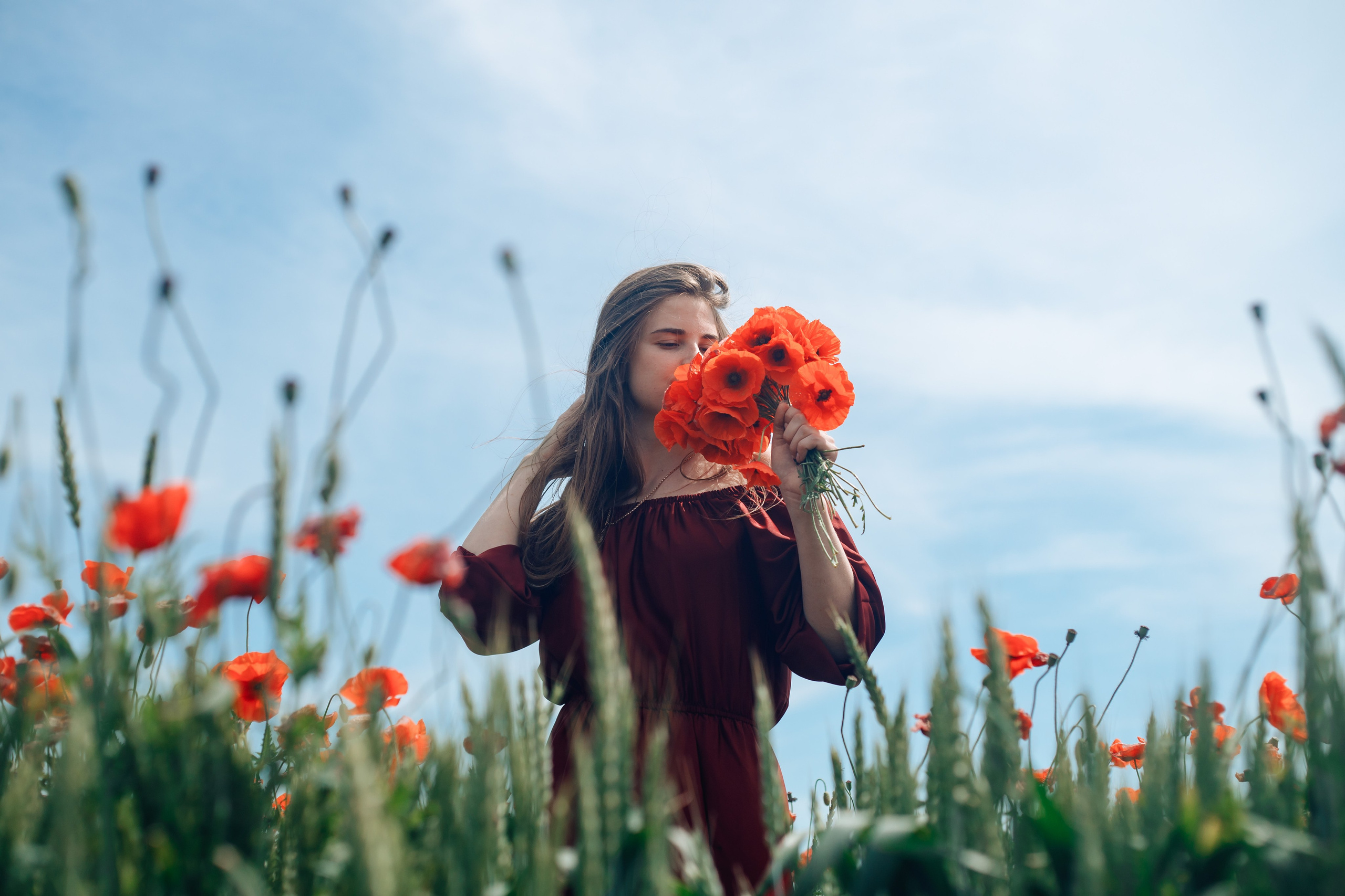 Фотосессия в маковом поле. Свадебный и семейный фотограф в Краснодарском крае Мария Данилкина