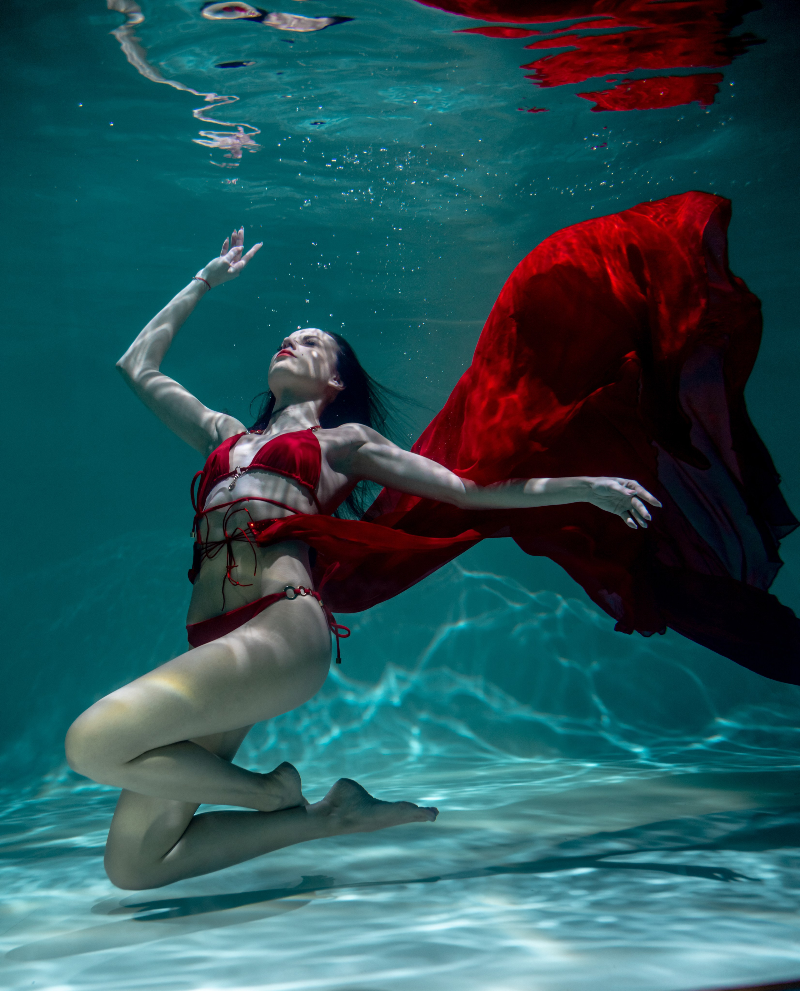 Подводная фотосъёмка. Арт фотограф Серафима Абельман в Москве