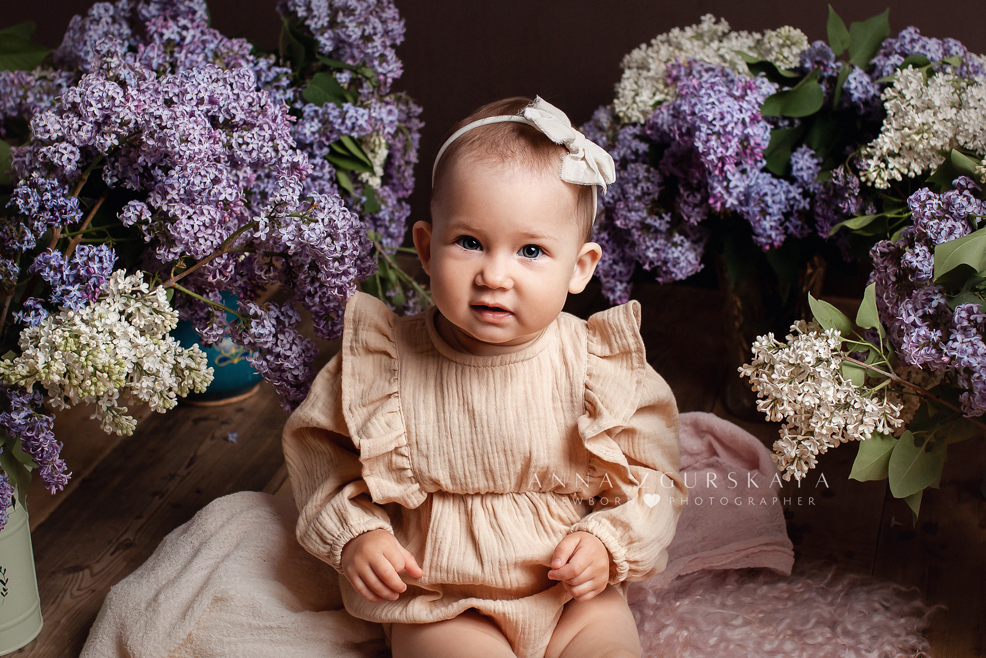 Съемка годика и детей постарше. Фотограф новорожденных в Тюмени