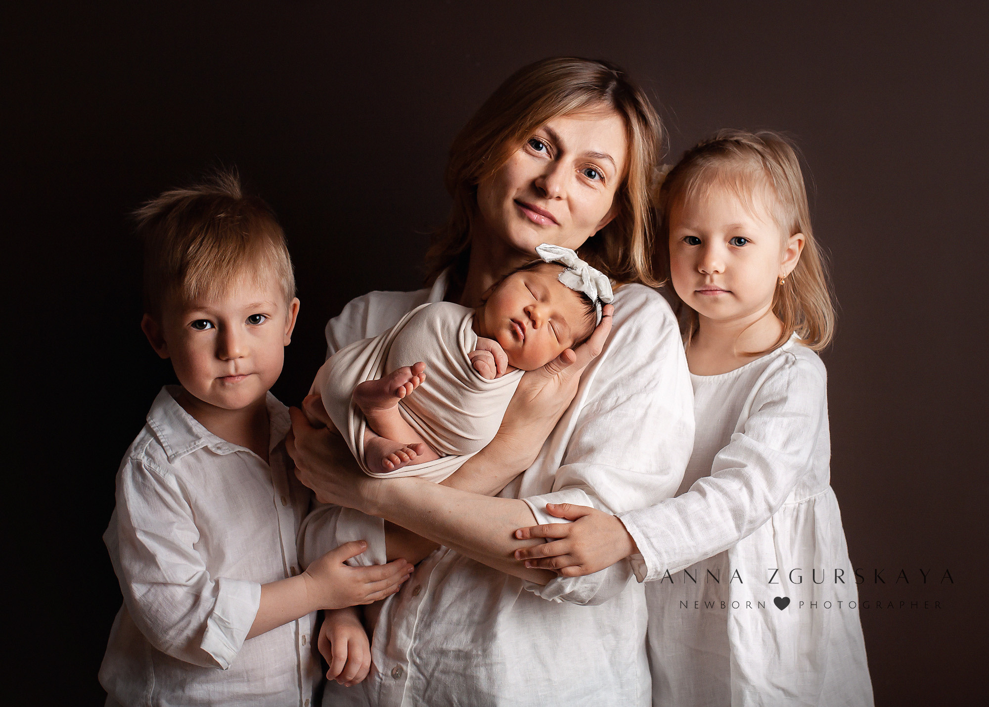 Newborn. Фотограф новорожденных в Тюмени