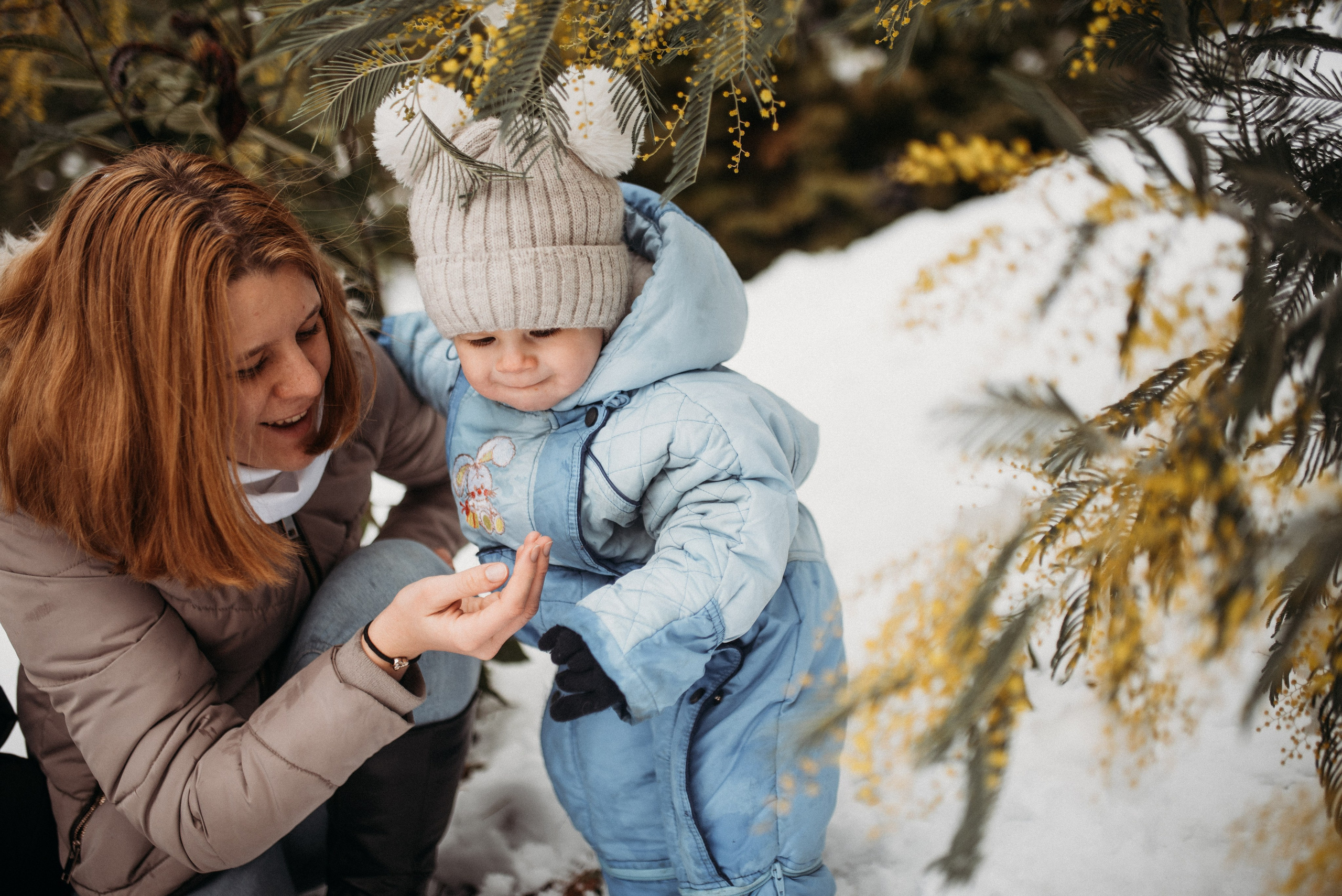 Серёжа и снег ❄️. Фотограф в Сочи — Маргарита Поганова