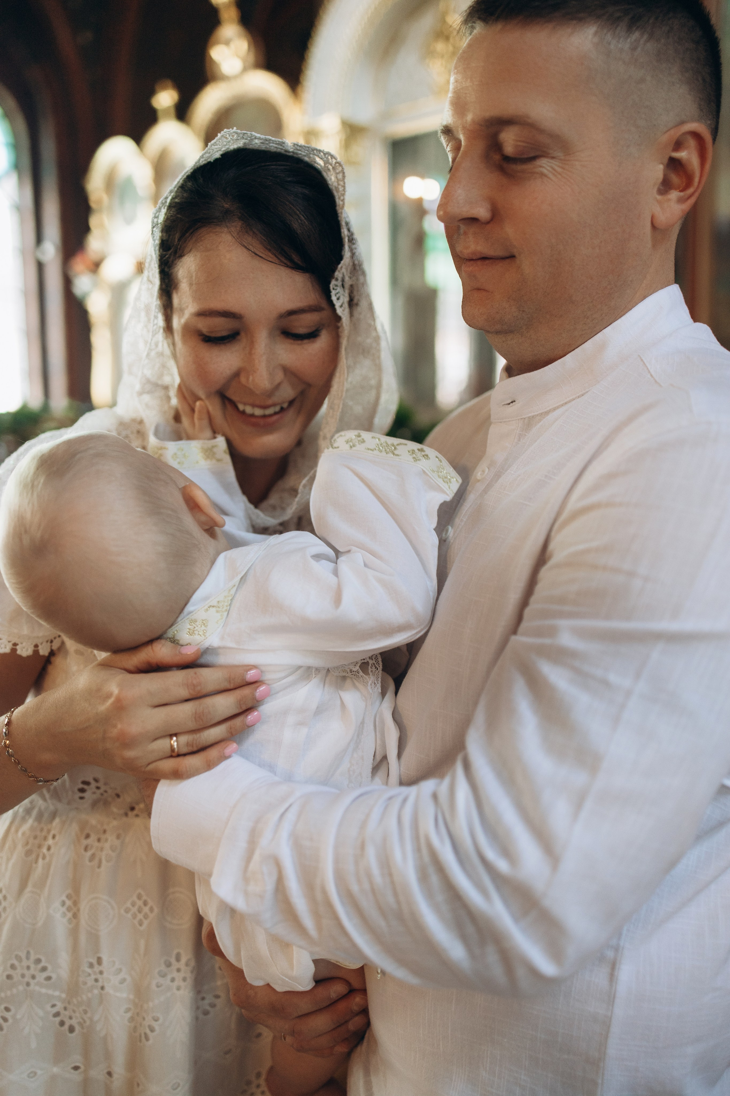 Двойное крещение Анны и Саши. Самый теплый фотограф в Краснодаре Рябоконь Ксения