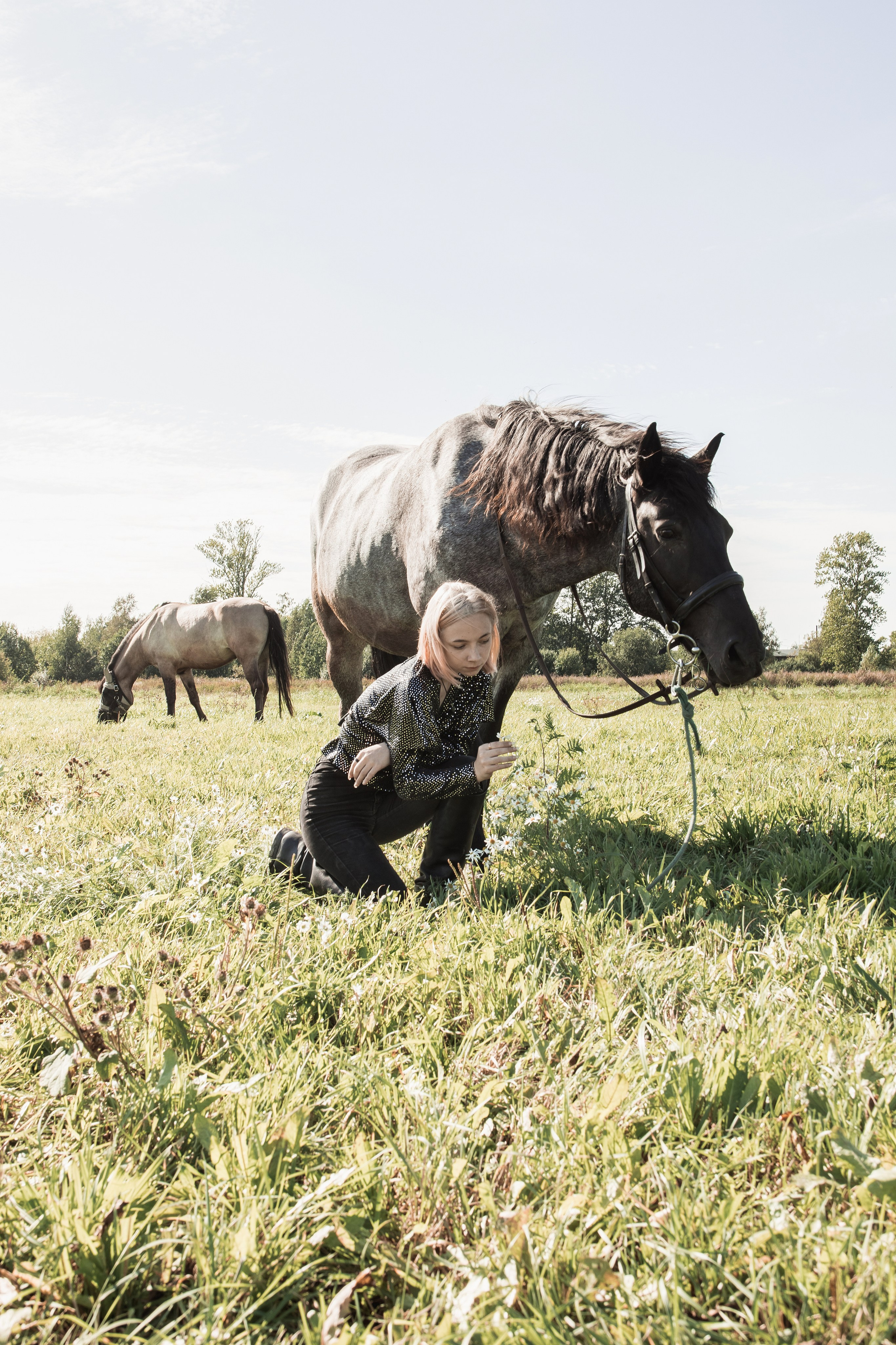 Юля и Кони. Предметный и семейный фотограф в Санкт-Петербурге Катерина Стеклова