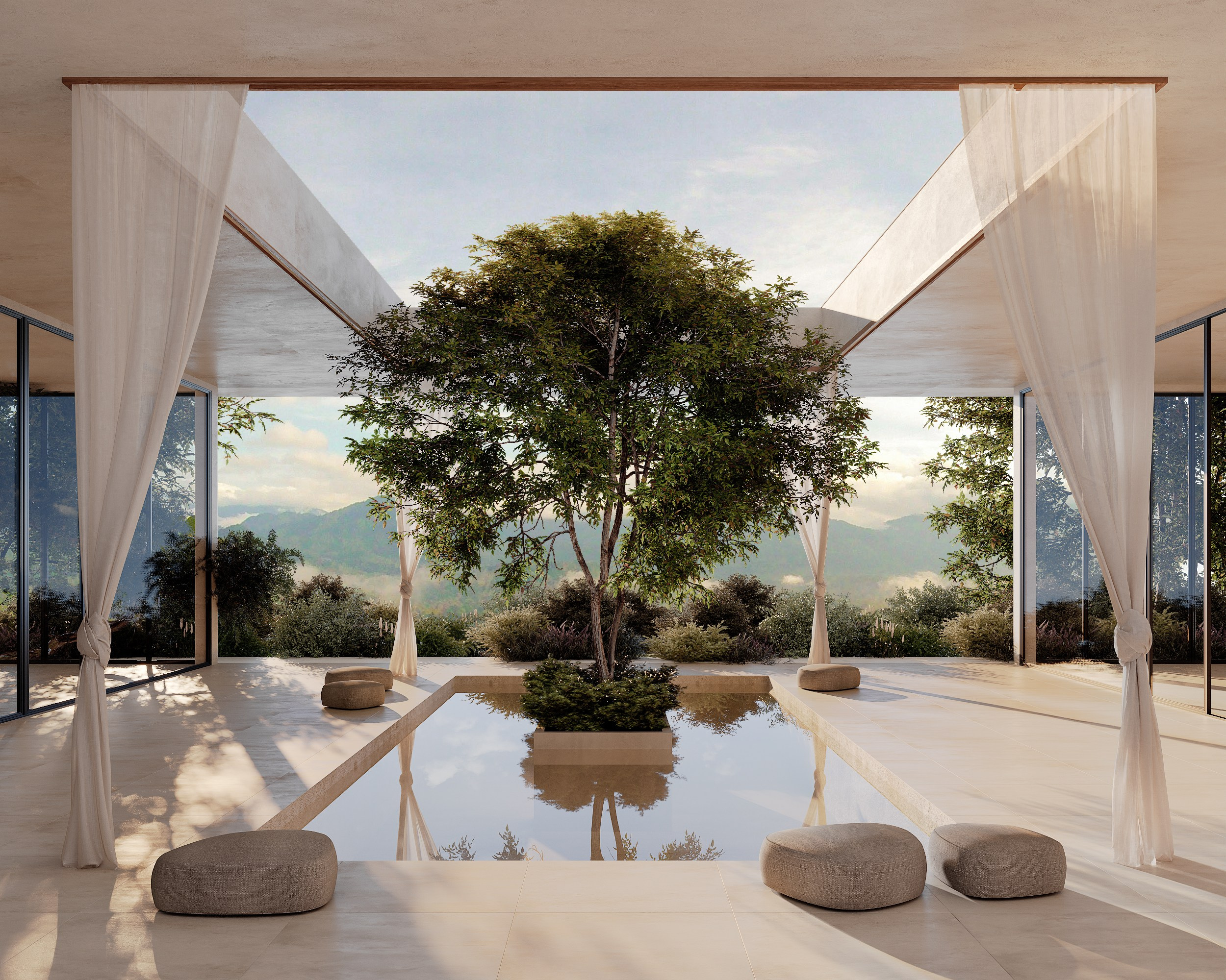Relax zone/Spain. Solovets visualization