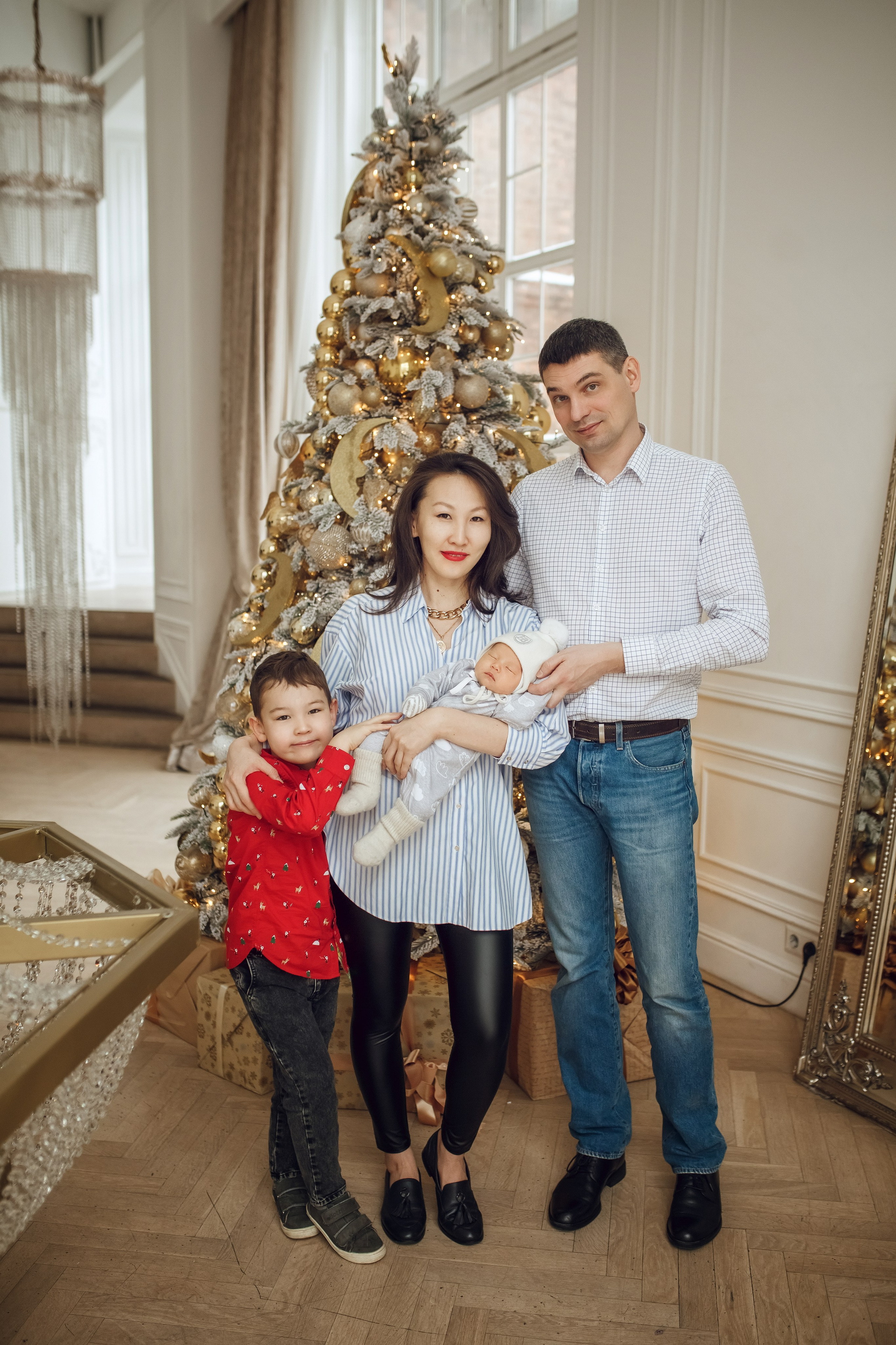 Ника, Родион и Рома. Фотограф на Крещение, семейный фотограф в Москве