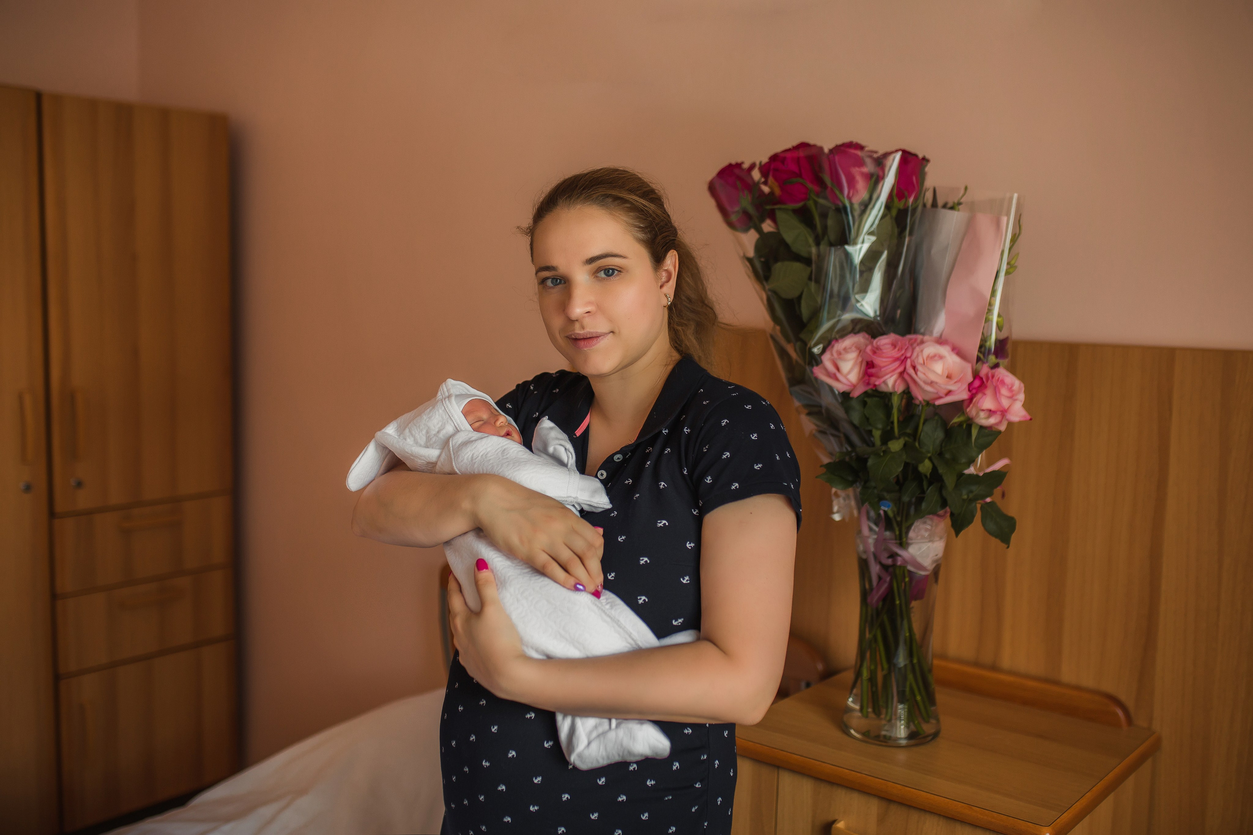 Выписка Оливии. Фотограф на Крещение, семейный фотограф в Москве