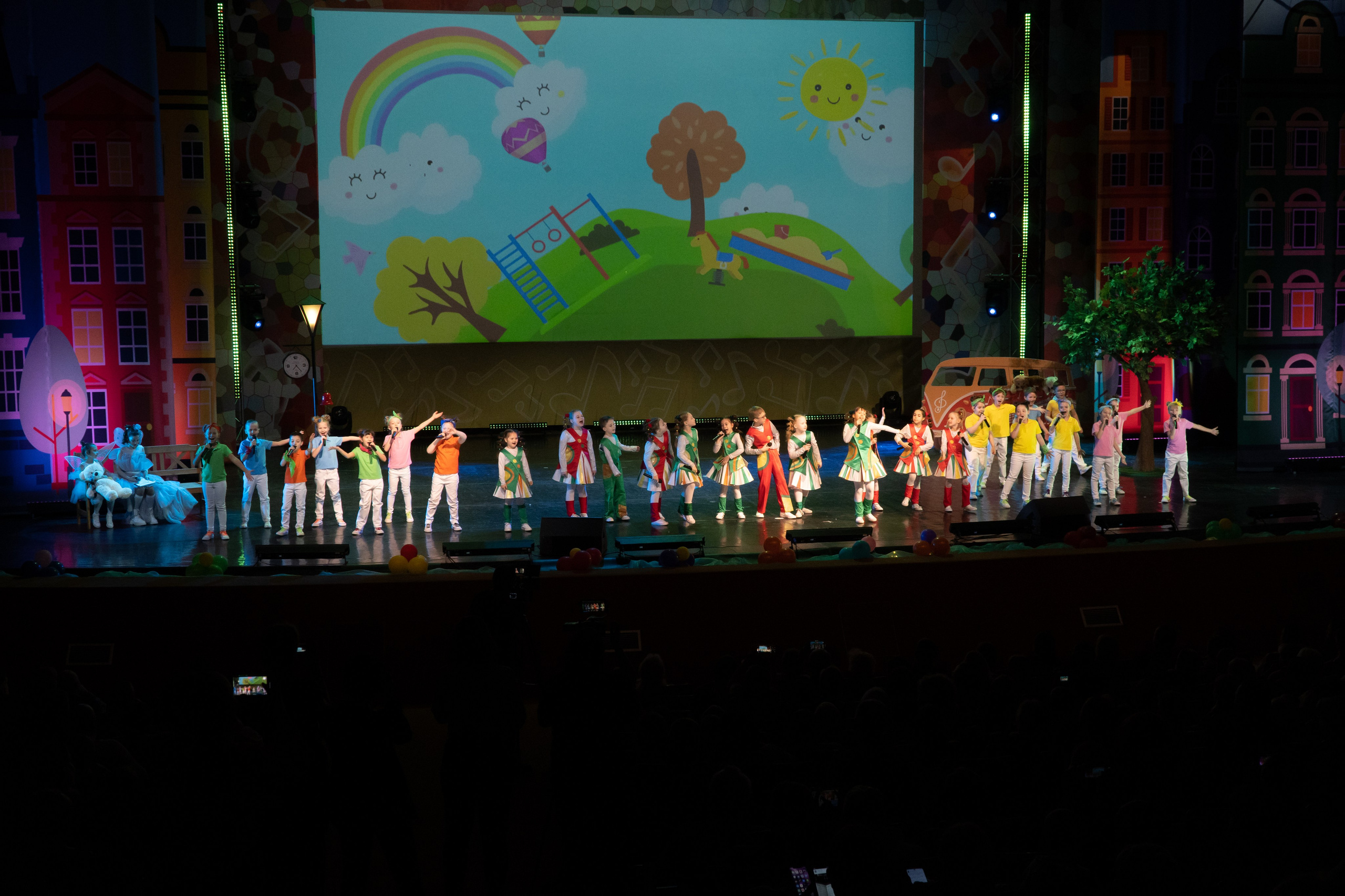 Съёмка концерта для Домисольки, большой концертный зал Космос. «Студия DRONAVT`s» — видеосъёмка и фотография г. Москва