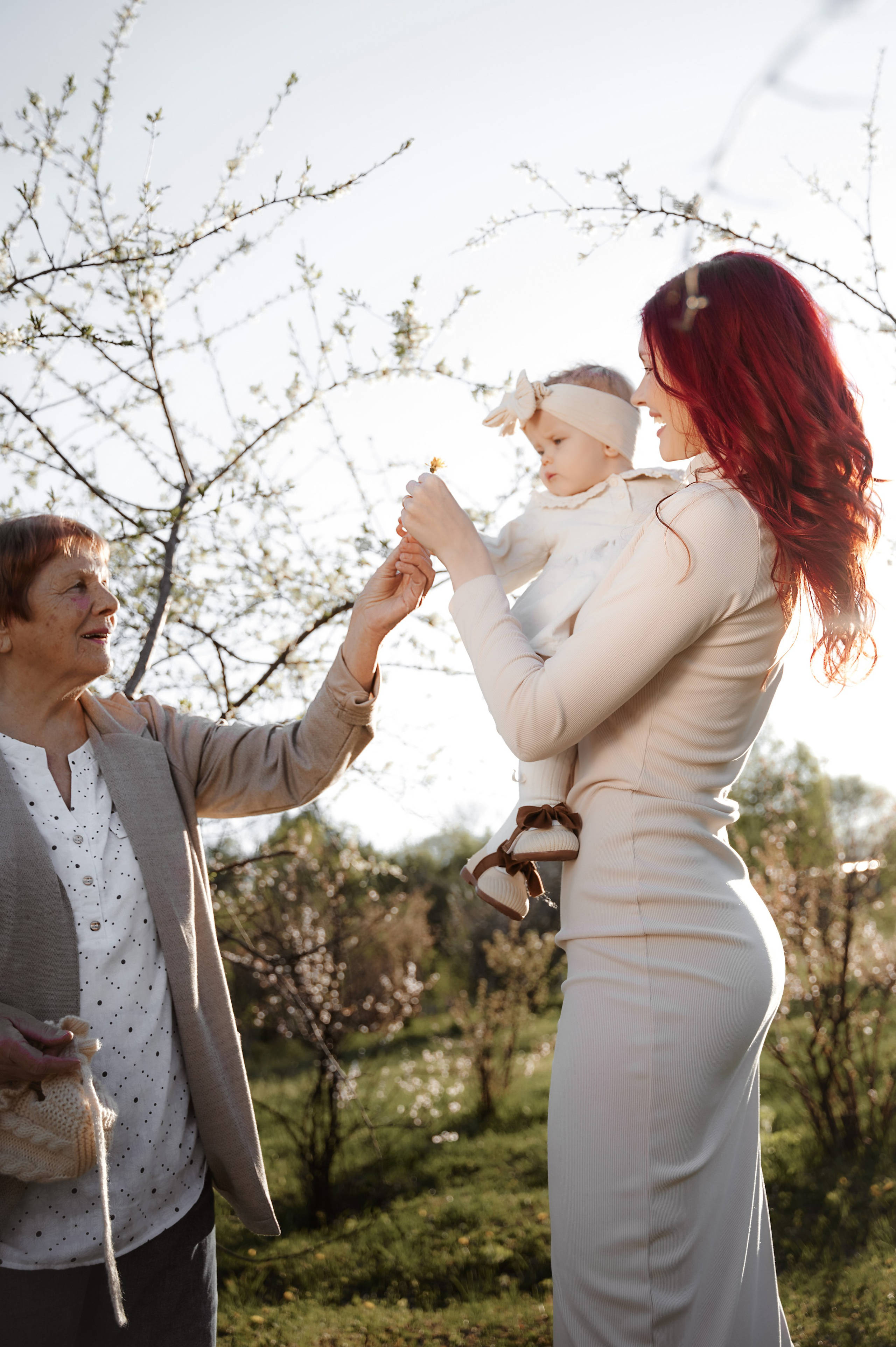 Четыре поколения женщин. Фотограф Регина С