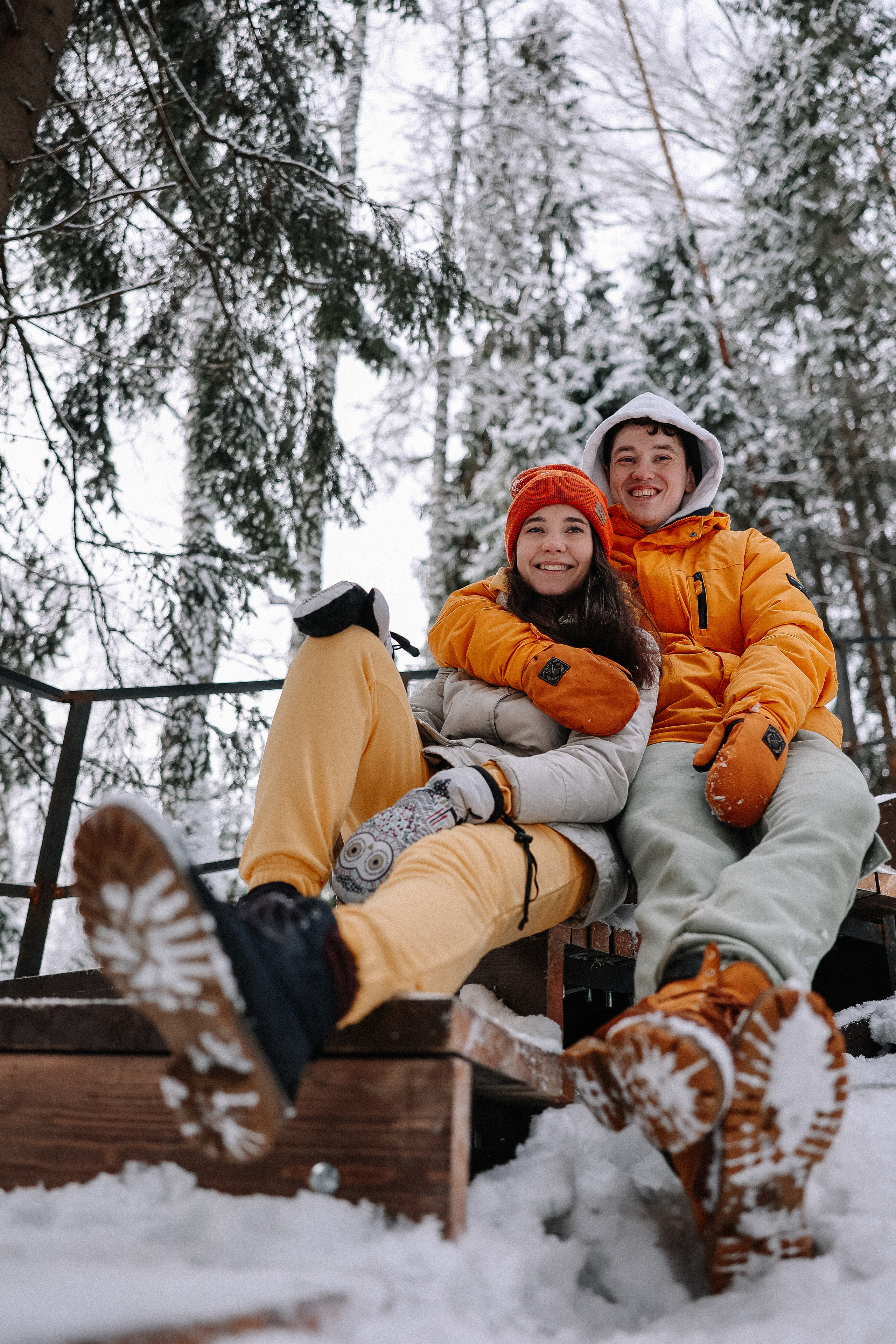 Среди снега. Свадебный и семейный Фотограф Денис Кошель